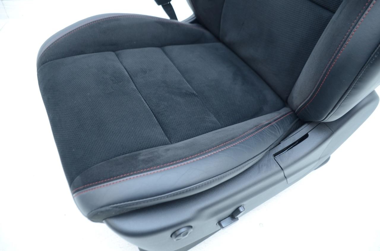 2021 – 2025 DODGE DURANGO RT OEM SEATS 3 ROW SET BLACK LEATHER / SUEDE CONSOLE