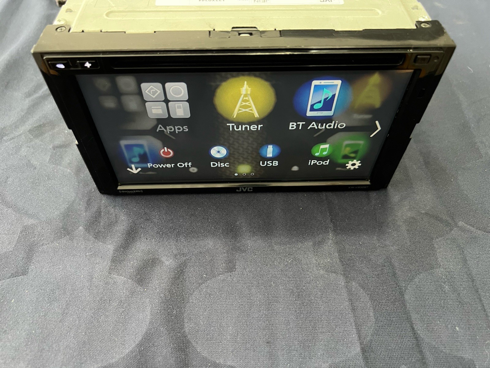 ⭐️Pre-Owned,TESTED⭐️ JVC APPLE CARPLAY|BT|USB|CD|DVD|AM/FM-(KW-V830BT)