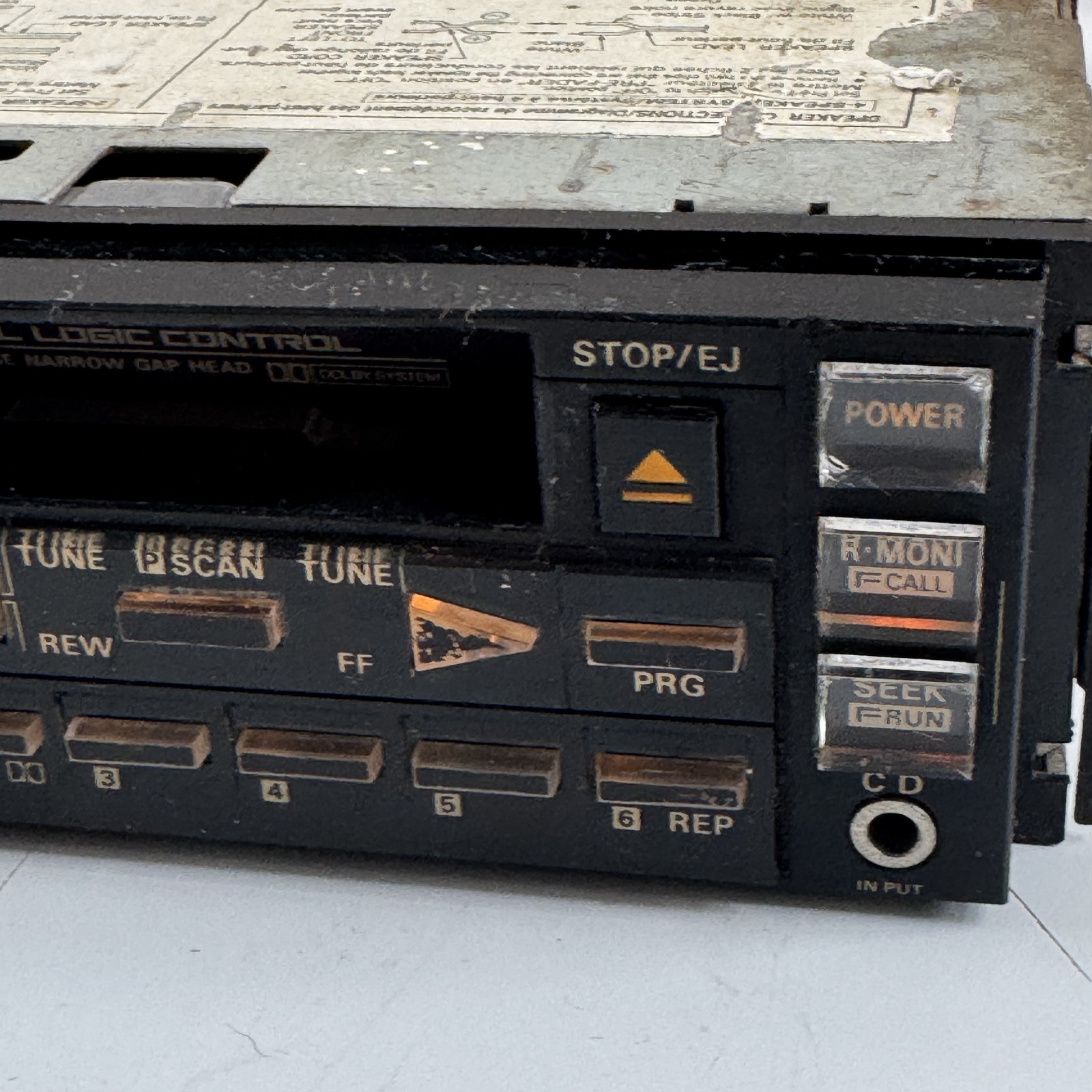 Vintage Technics CQ-R9300EU Car Stereo Cassette Player Digital Receiver Dolby