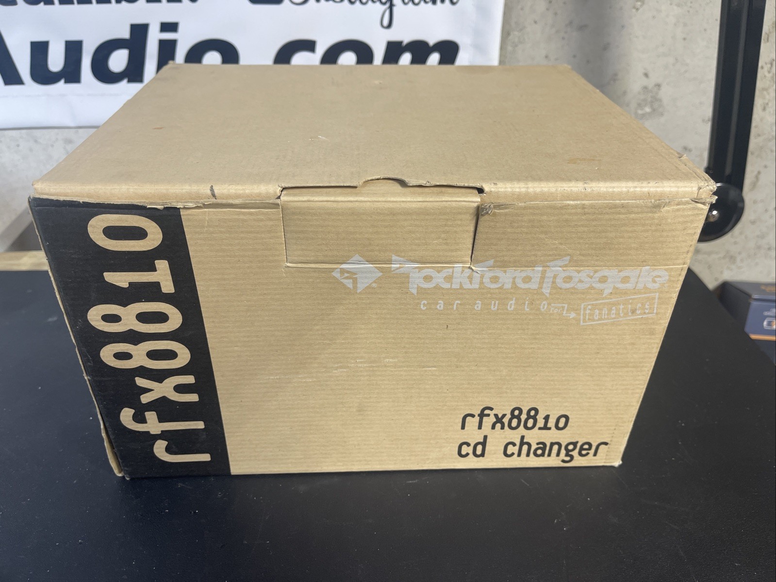 Rockford Fosgate RFX8810 8 Disc CD Changer NEW! Vintage Car Audio HX2 Power USA!