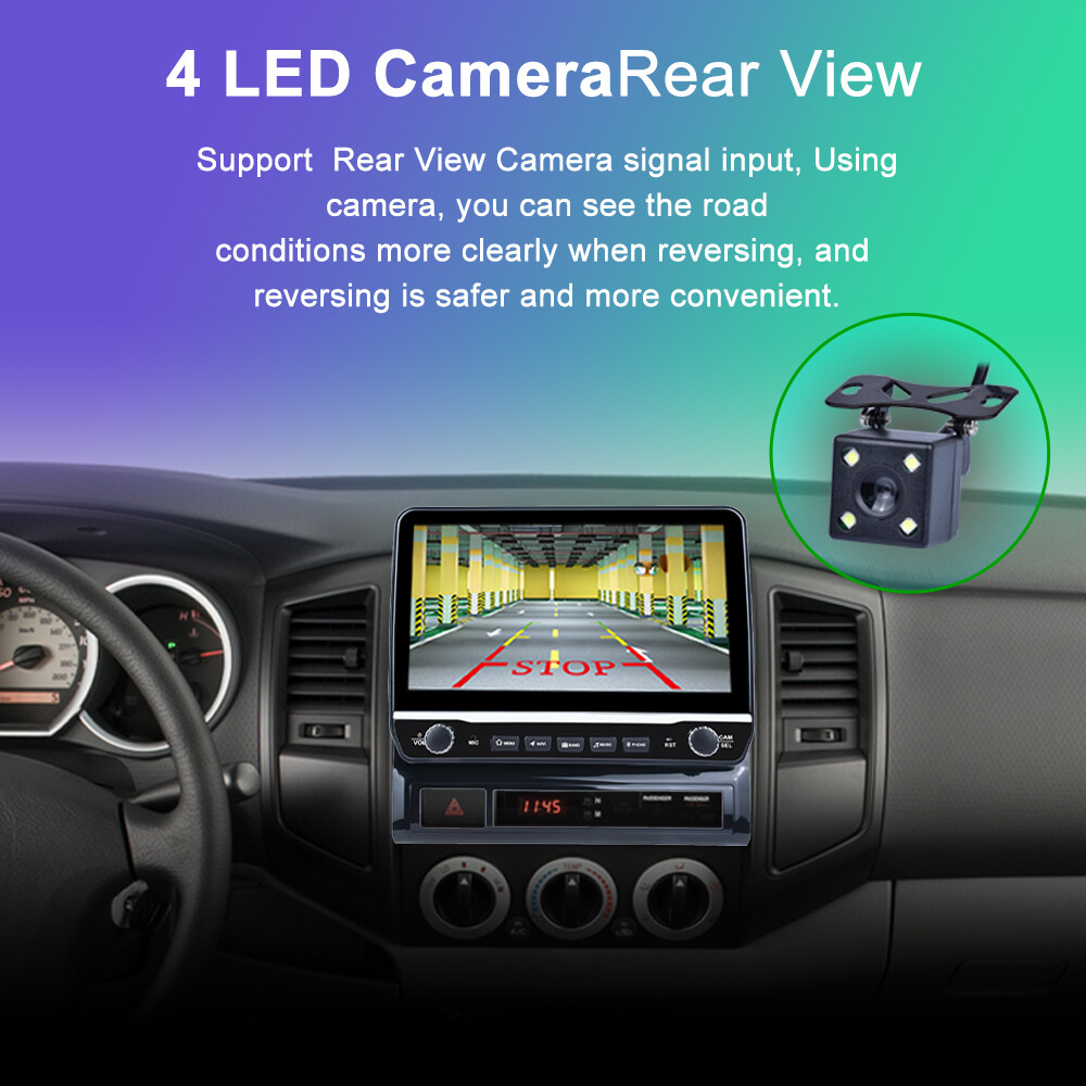 10.1” Car Radio Stereo For Toyota Tacoma 2005-2013 Android 13 GPS WIFI Carplay