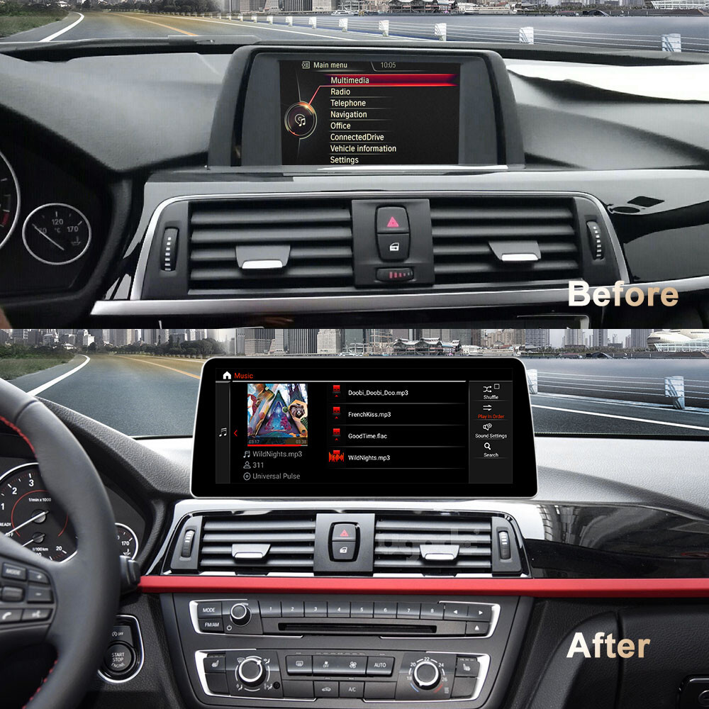 12.3inch Android13 8+256G Screen CarPlay Retrofit BMW 3/4 Series M3 F30 F31 F80