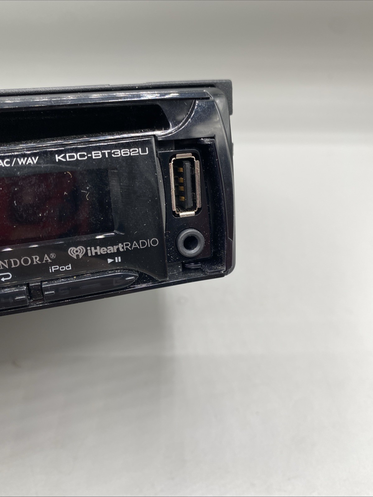 KENWOOD KDC-BT362U Bluetooth Untested Flaws Read