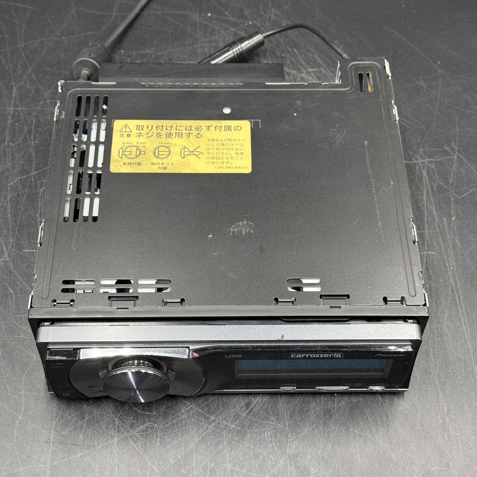 Pioneer Carrozzeria DEH-P630 1DIN Car Audio CD USB Player Added Bluetooth Stock