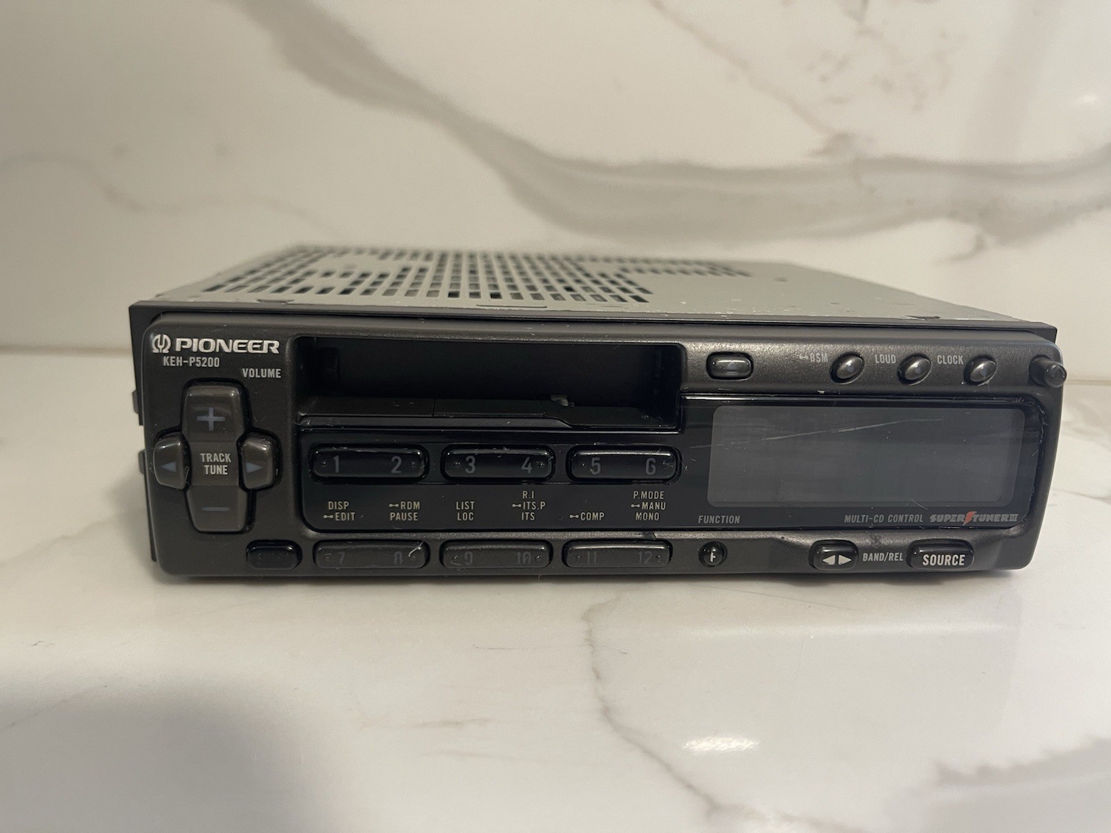 “Old School” Pioneer KEH-P5200, Cassette Receiver, & CD Changer Controller