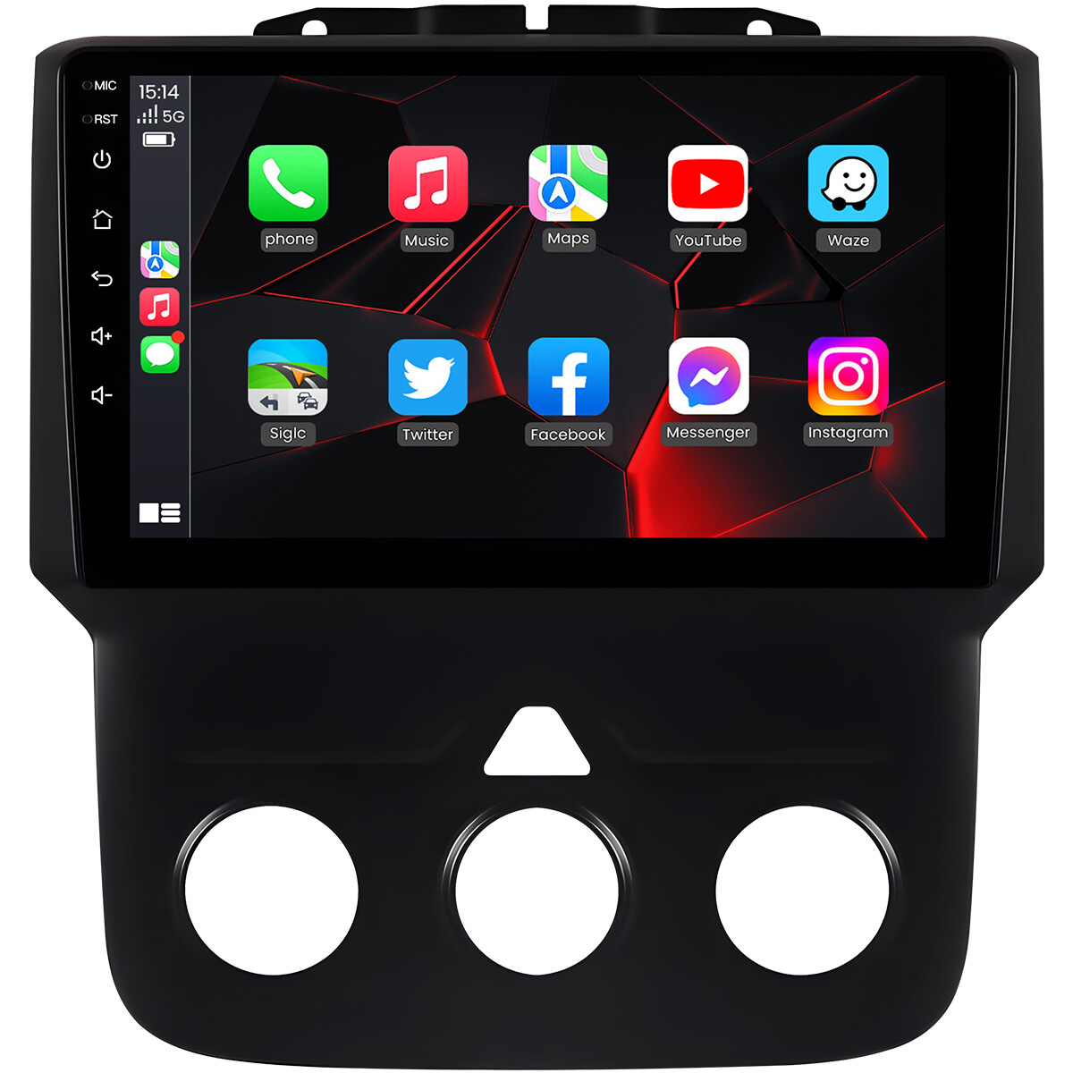 For 2013-2018 Dodge Ram 1500 2500 Radio Apple CarPlay Android GPS 5GWIFI 2G+64G