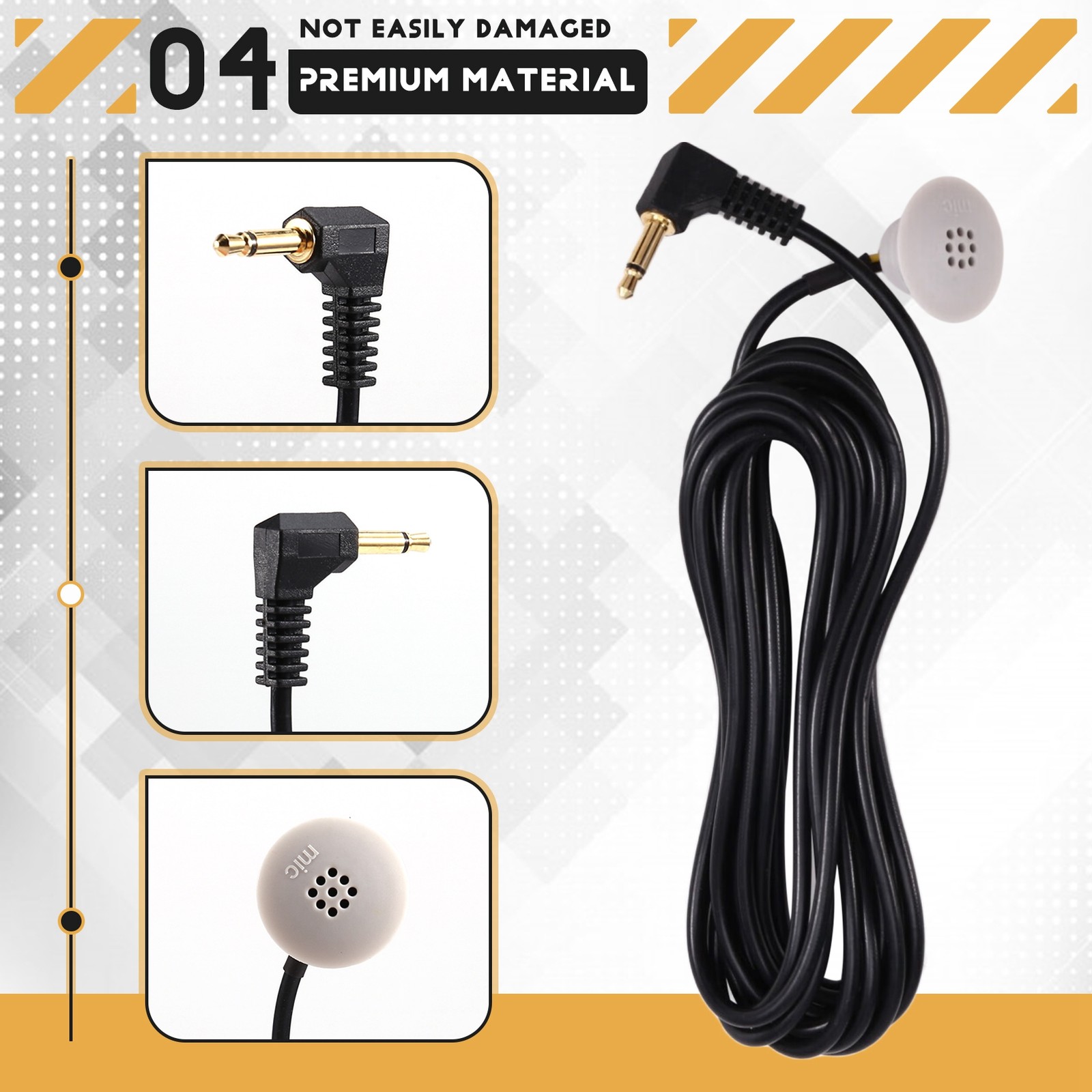 3.5mm Car Radio HandsFree External Bluetooth Microphone for Sportage4138