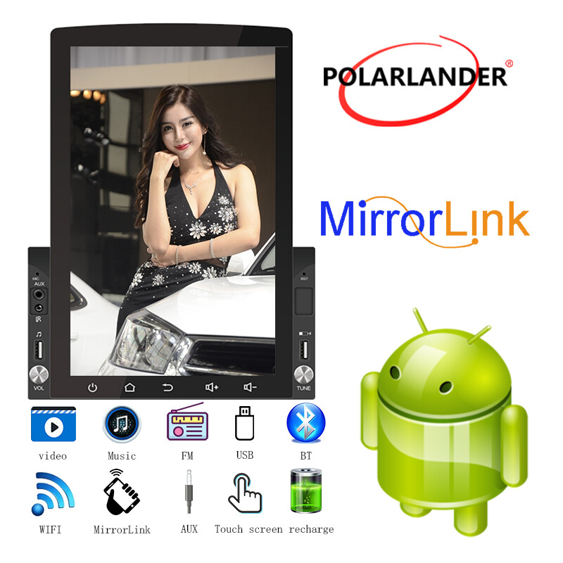 2 Din Bluetooth 10 Car Stereo Radio 10.1″ GPS Navi Android WiFi Touch Screen MP5