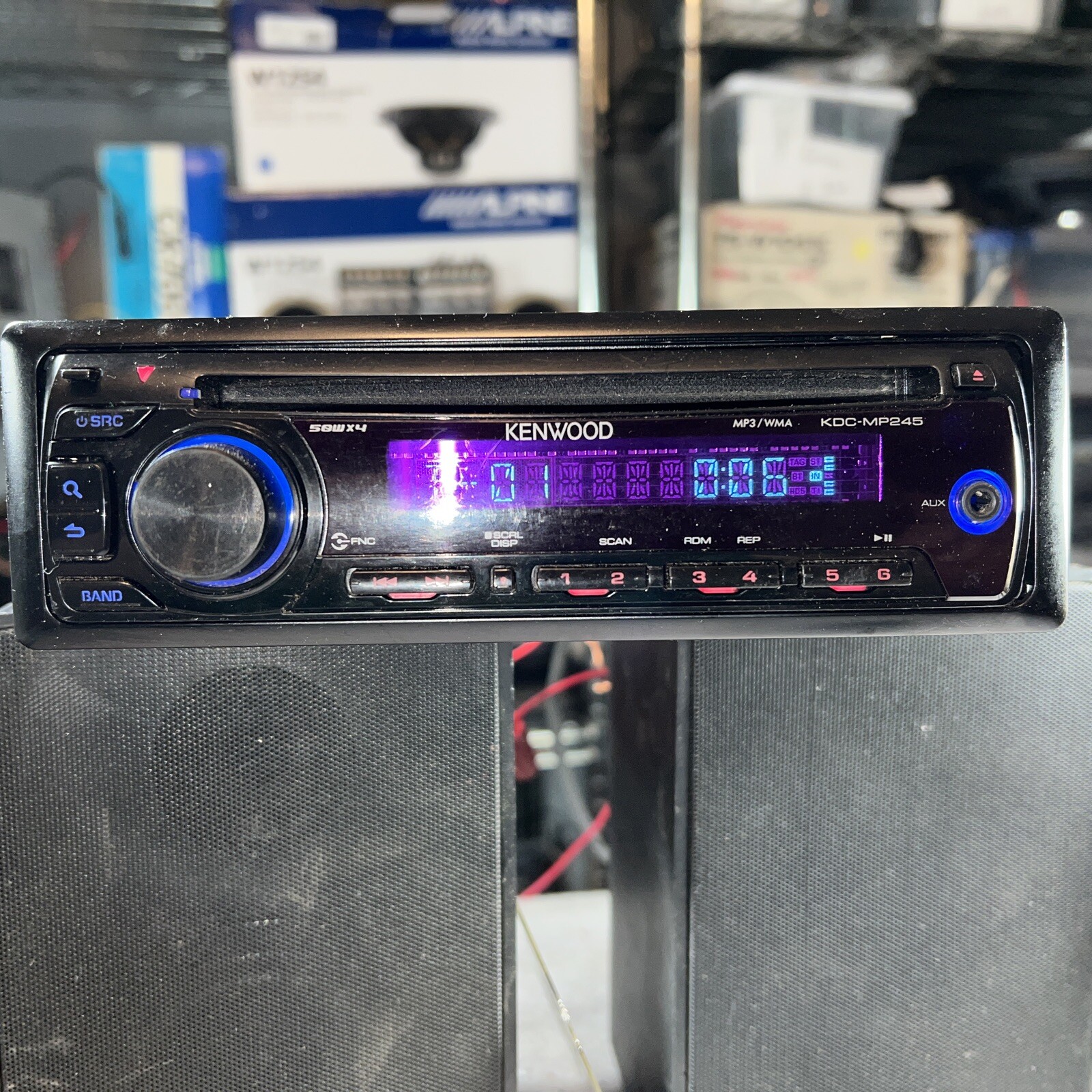 Kenwood KDC-MP245 CD Player In Dash Receiver