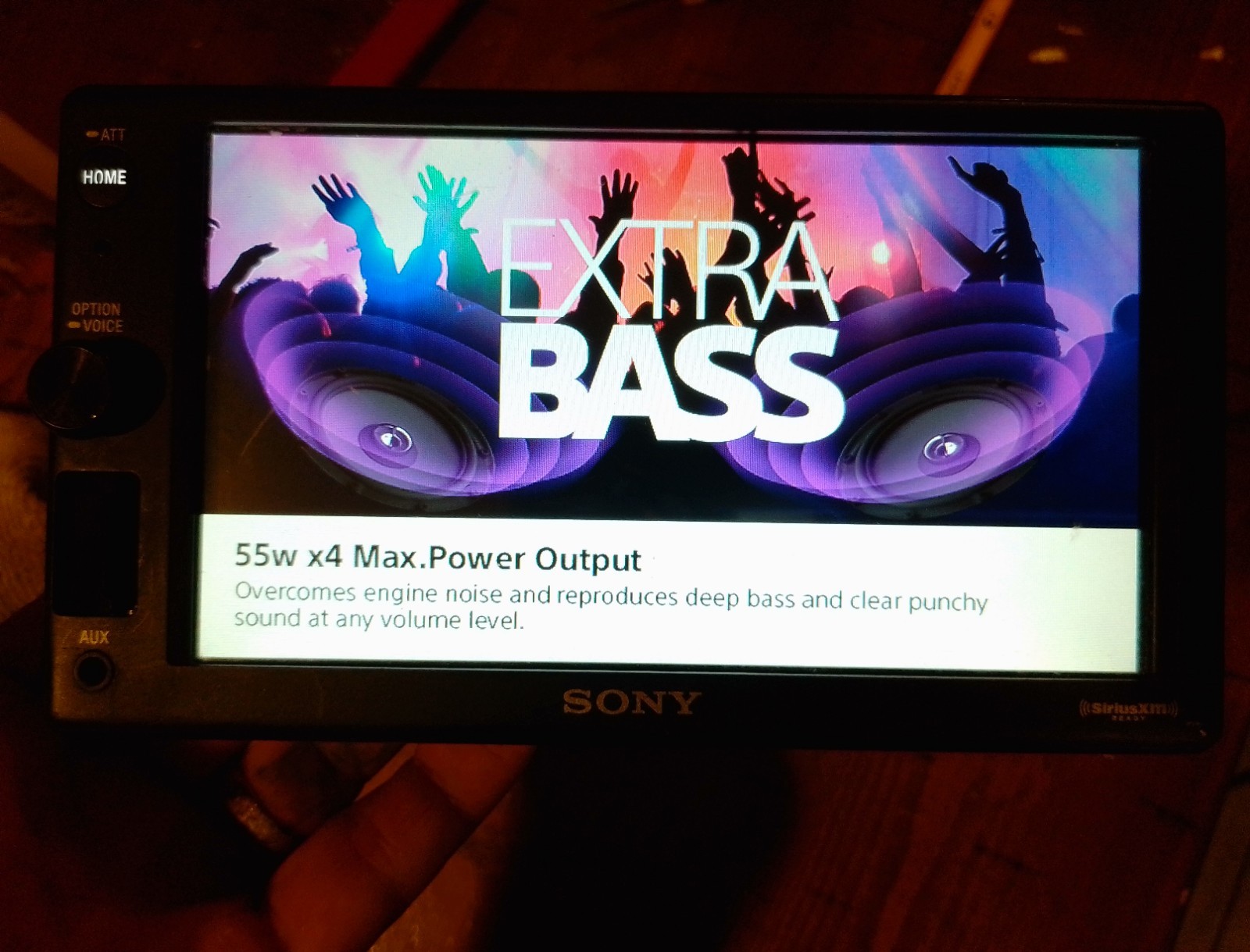 Sony XAV-AX1000 6.2 inch Apple CarPlay Media Receiver with Bluetooth