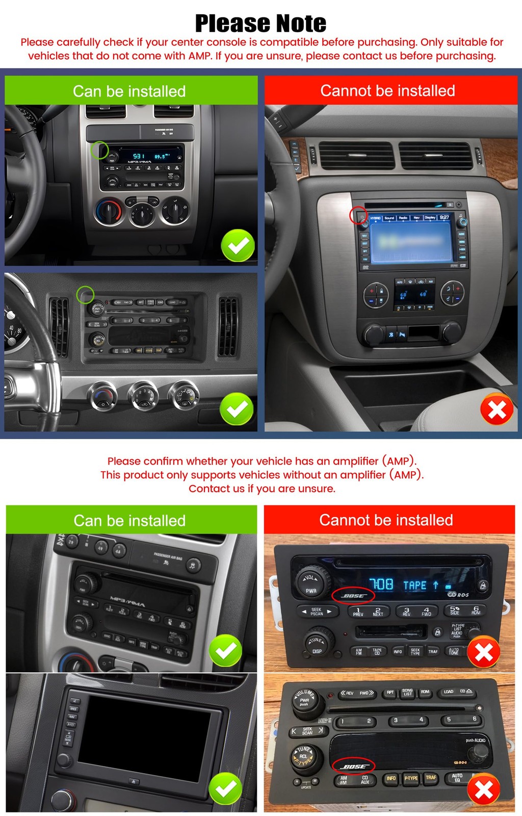 [2+64G] Car Stereo Radio for Chevy Chevrolet Silverado SSR Tahoe 2003-2006 Im…