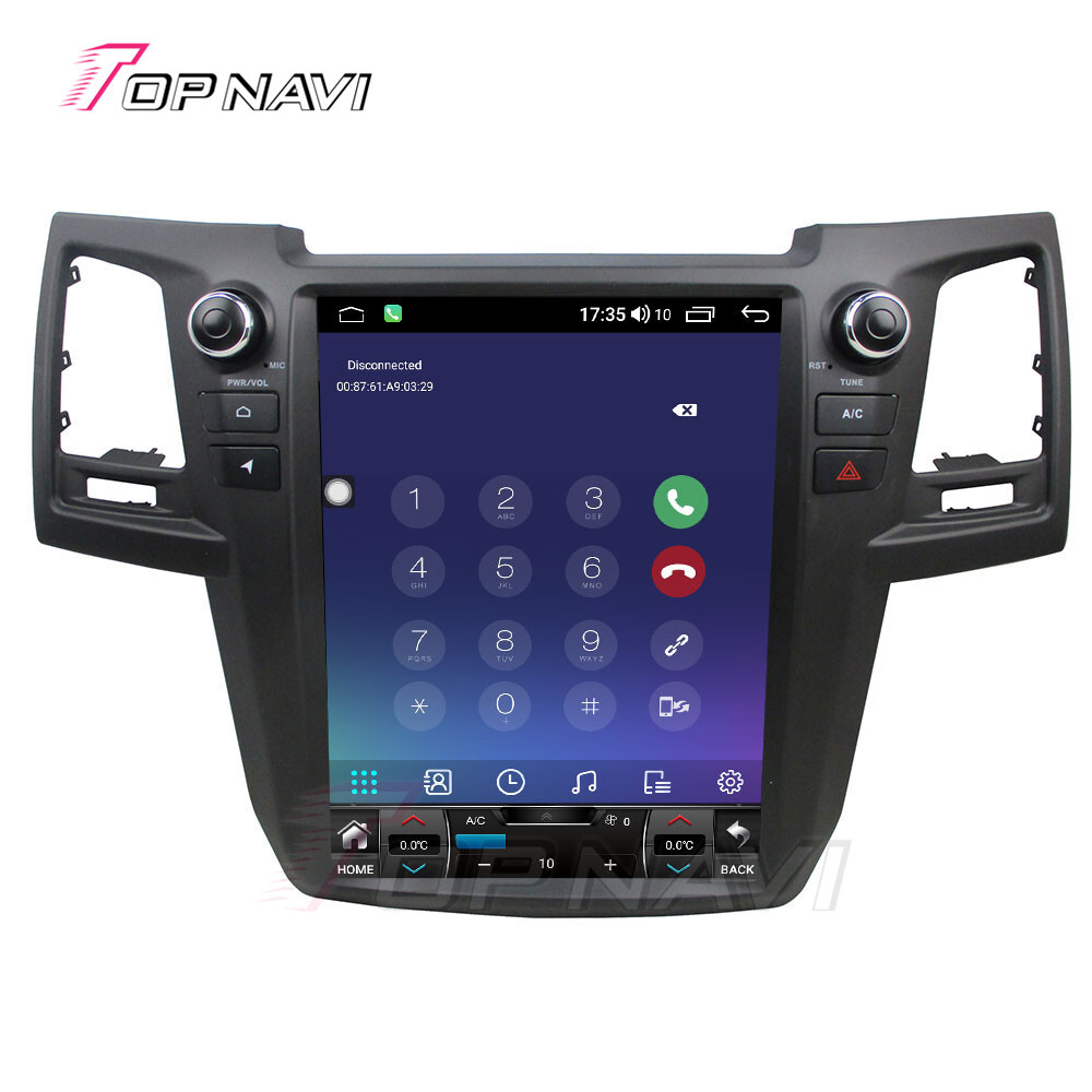 12.1Inch for Toyota Fortuner 2005-2015 Car GPS Navi Stereo 4G RDS Androind 14.0