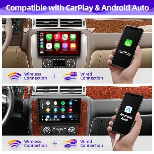 for Chevy Silverado Suburban Tahoe GMC Sierra Yukon 2007-2013 Radio Compatible