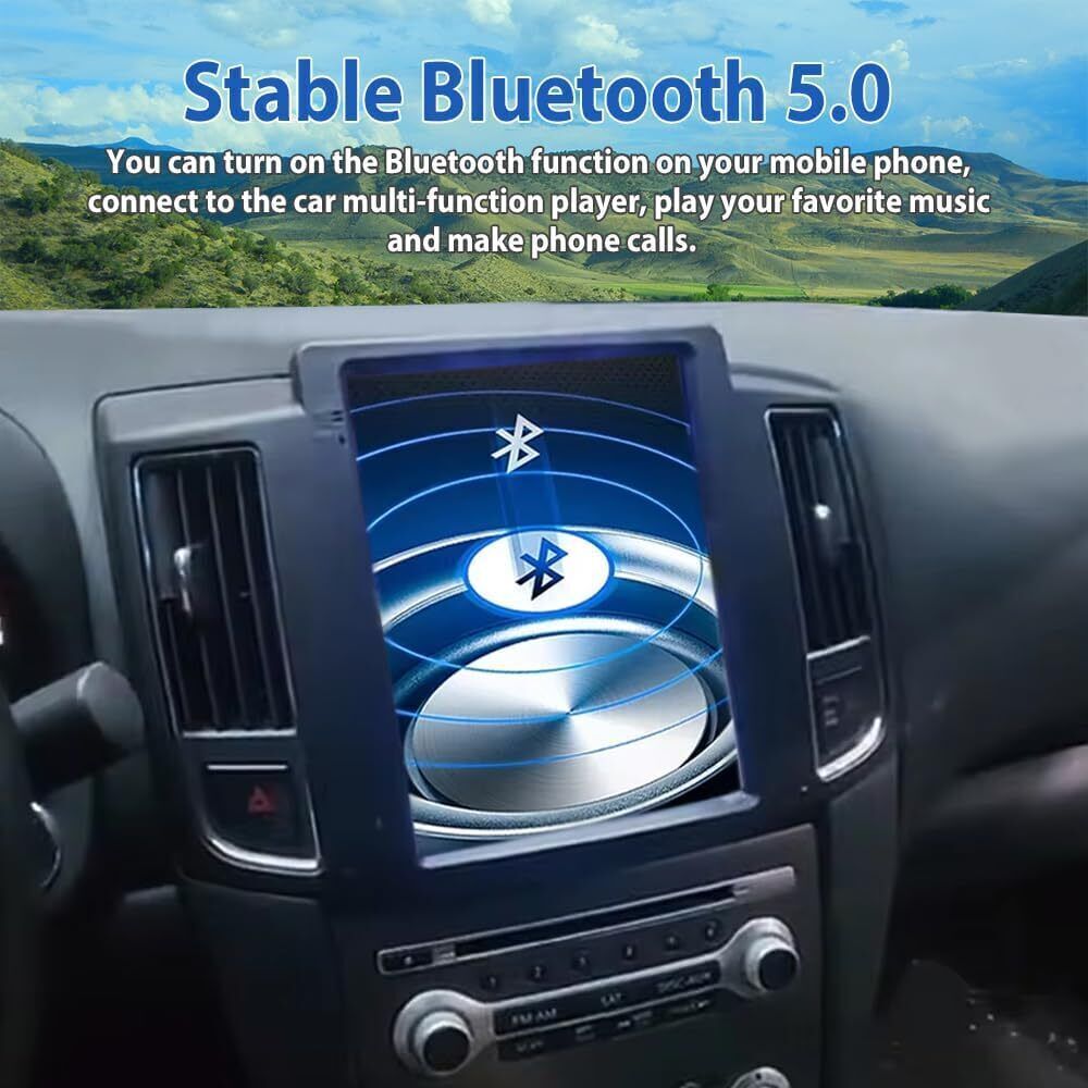 10.4” Tesla Screen Car Radio GPS Navigation6+128GB For 2008-2014 Nissan MAXIMA