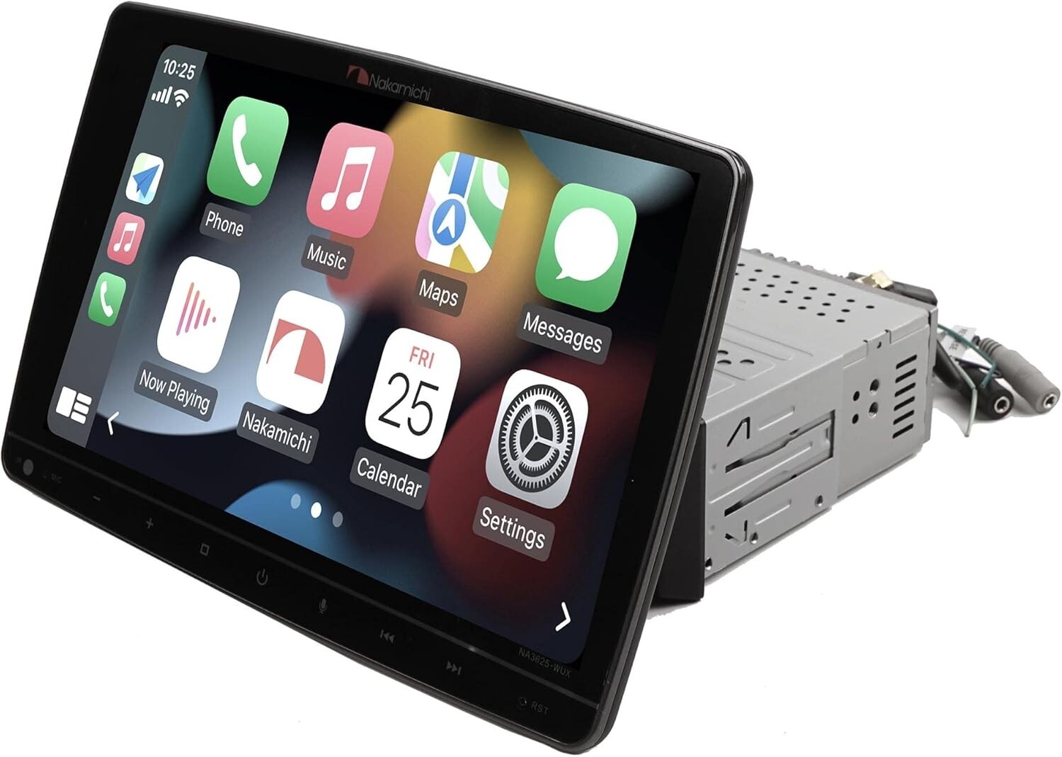 Nakamichi NA3625-WUX 10.1″ Mechless Receiver Works W/ Wireless Carplay & Android