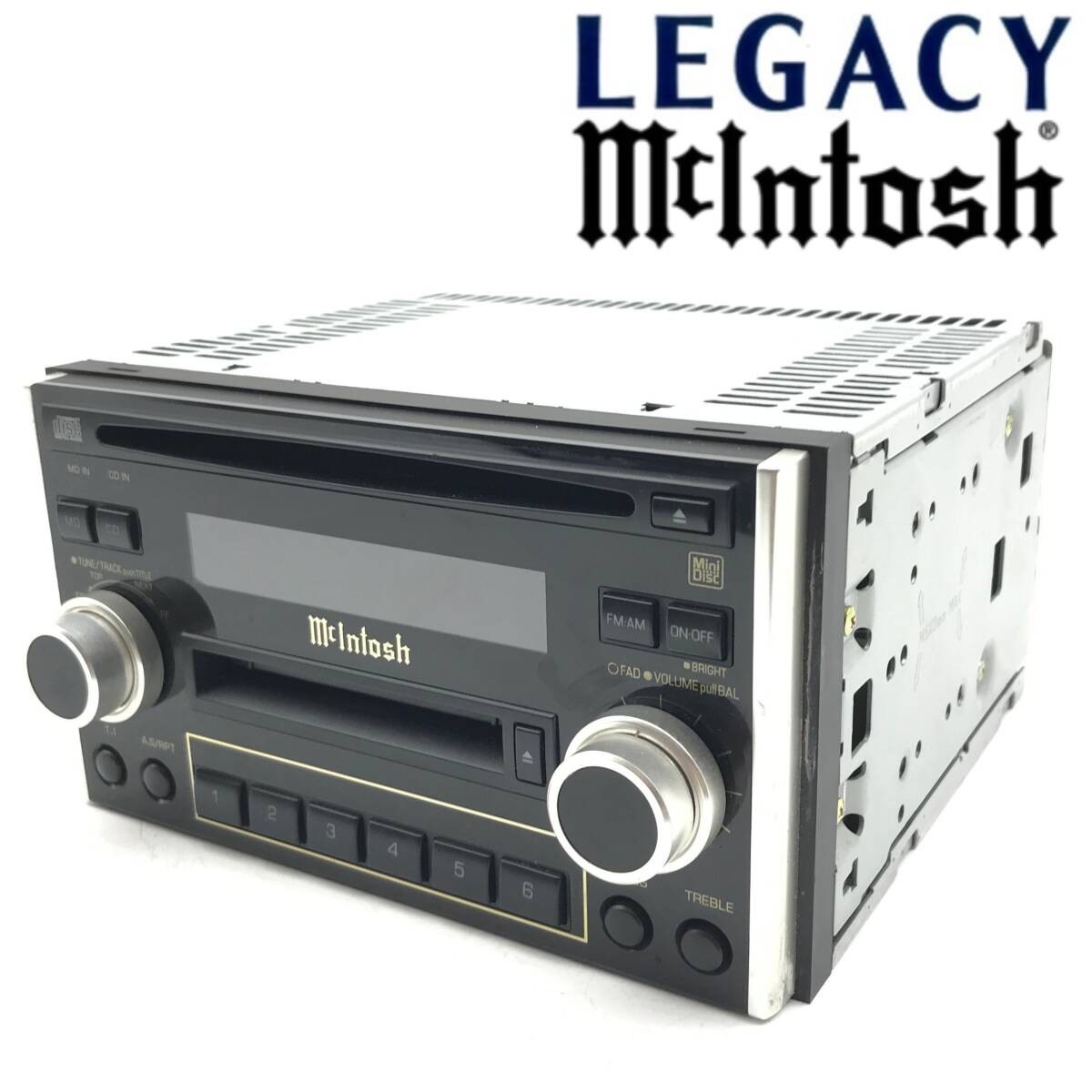 Subaru Legacy BE5 BH5 McIntosh CD MD Stereo Head Unit PF-4025I-C JDM Used Japan