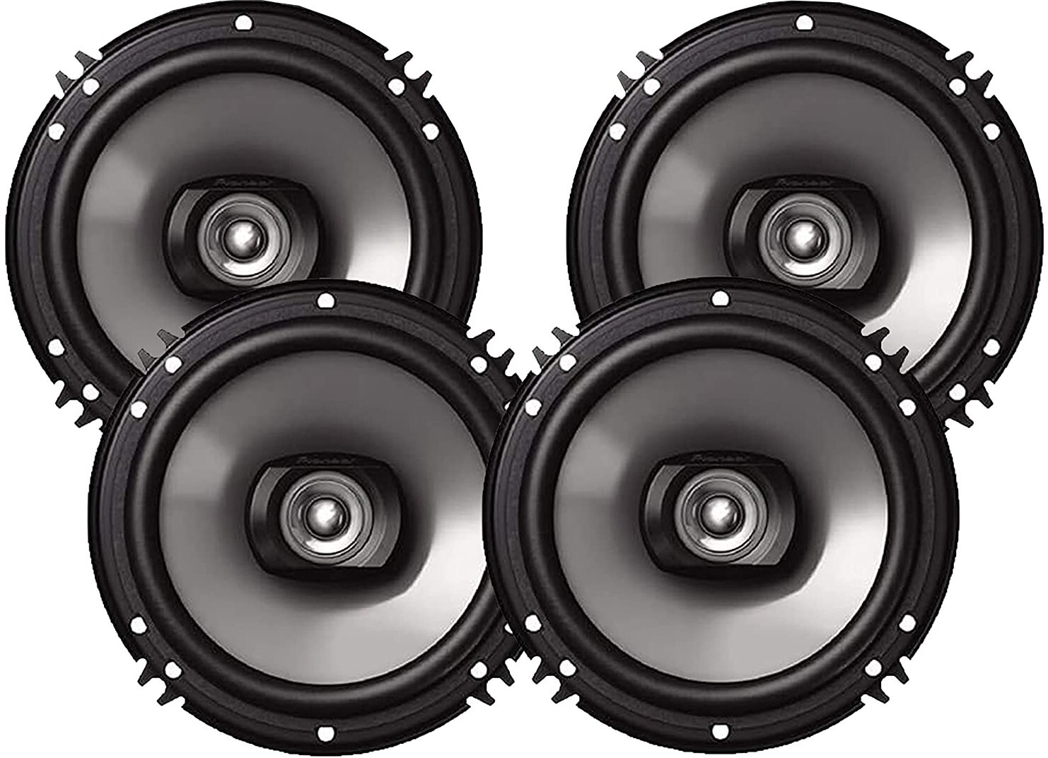 Pioneer Single DIN Bluetooth Digital Media Receiver +2 Pairs 6.5″ Car Speaker