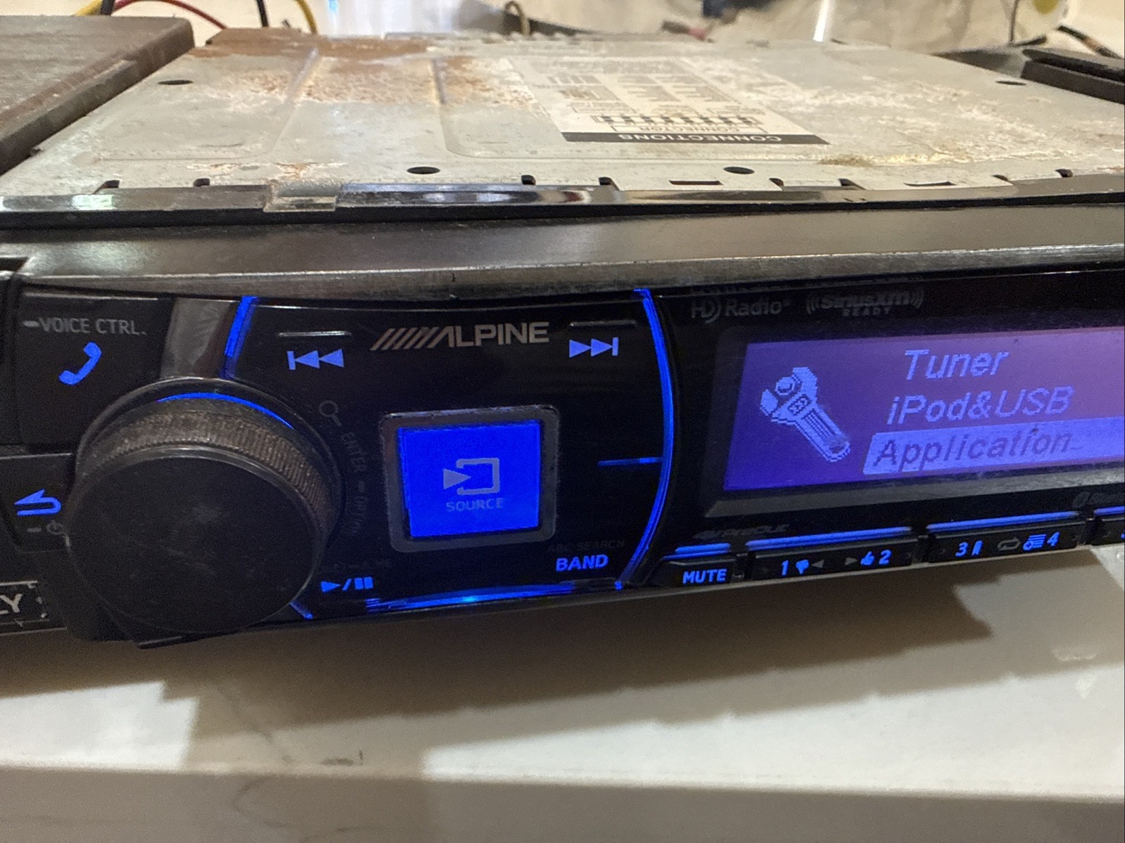 RARE! ALPINE CDE-HD149BT CAR STEREO BLUETOOTH CD RECEIVER CD FM PLAYER RADIO