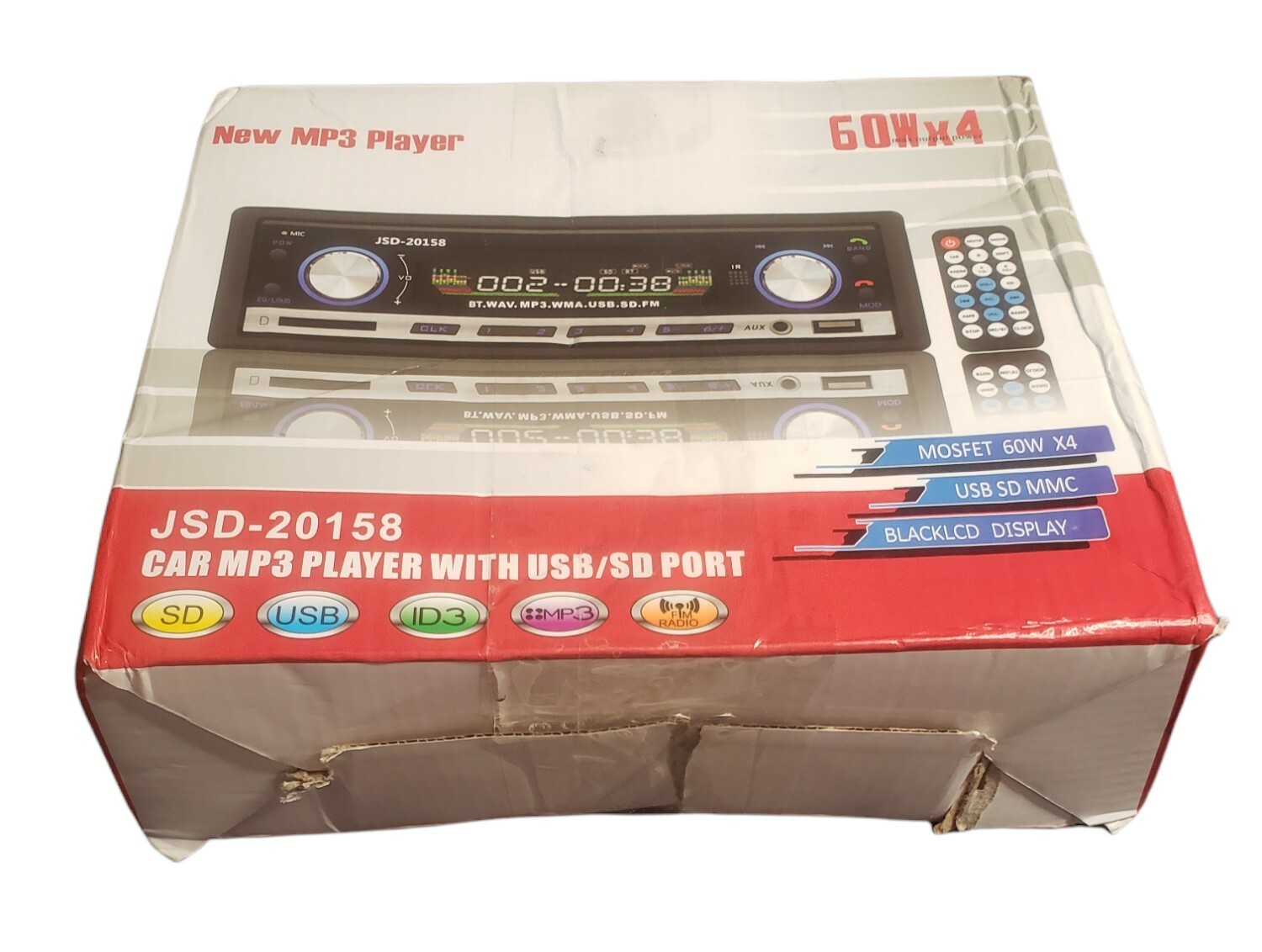 JSD – 520 Car MP3 Player With USB / SD Port & Controller