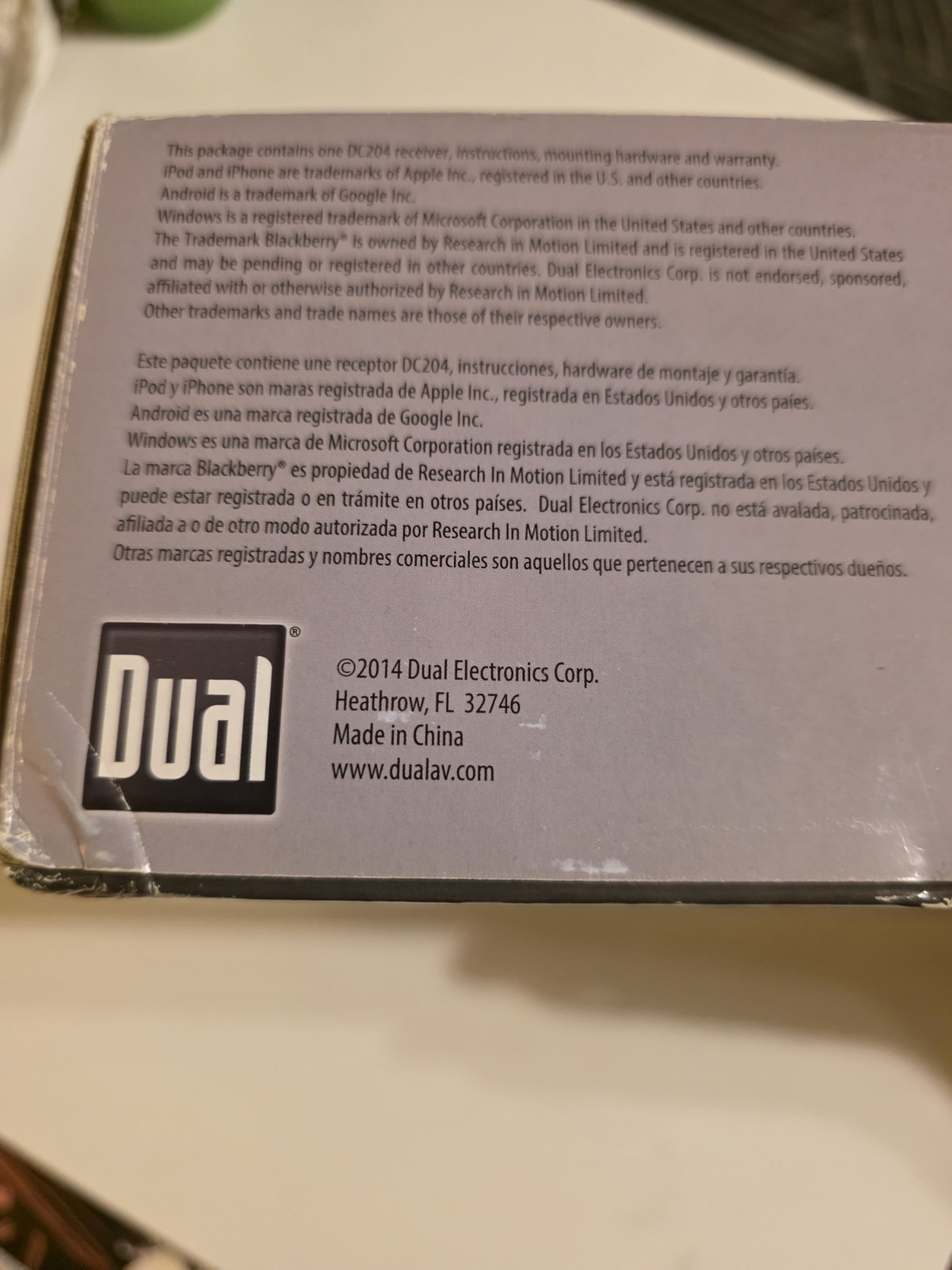 DC204 MP3 WMA CD Reciever for Car
