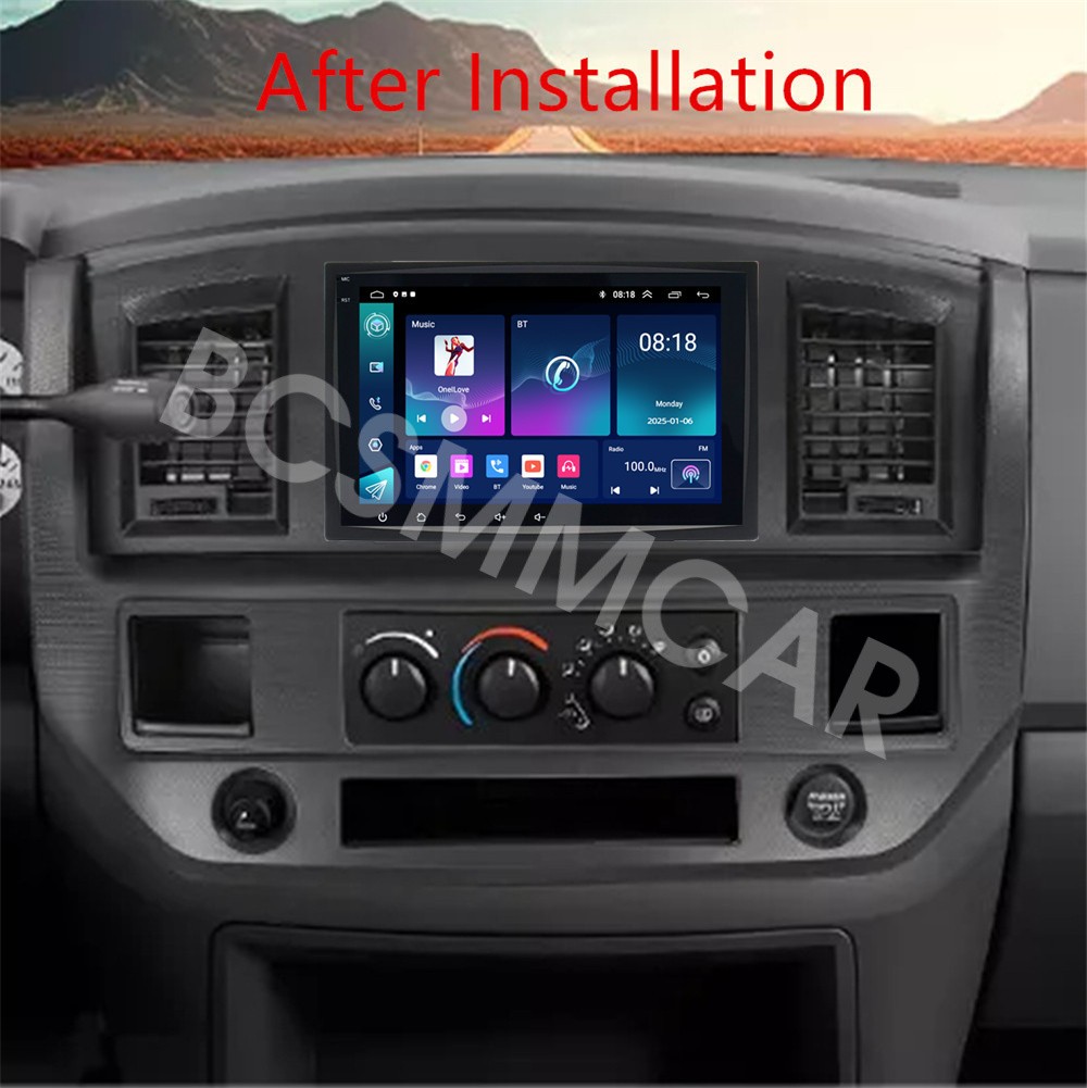 Fit For 2005-2010 Chrysler 300C 8in Android 14 Car Stereo Radio GPS WIFI 2+32G