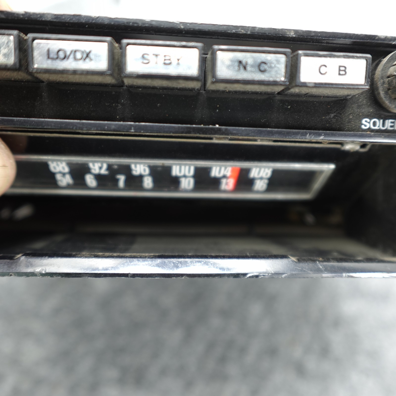 JIL 8 Track Player AM FM Radio Model 853 Combo Car Stereo Untested