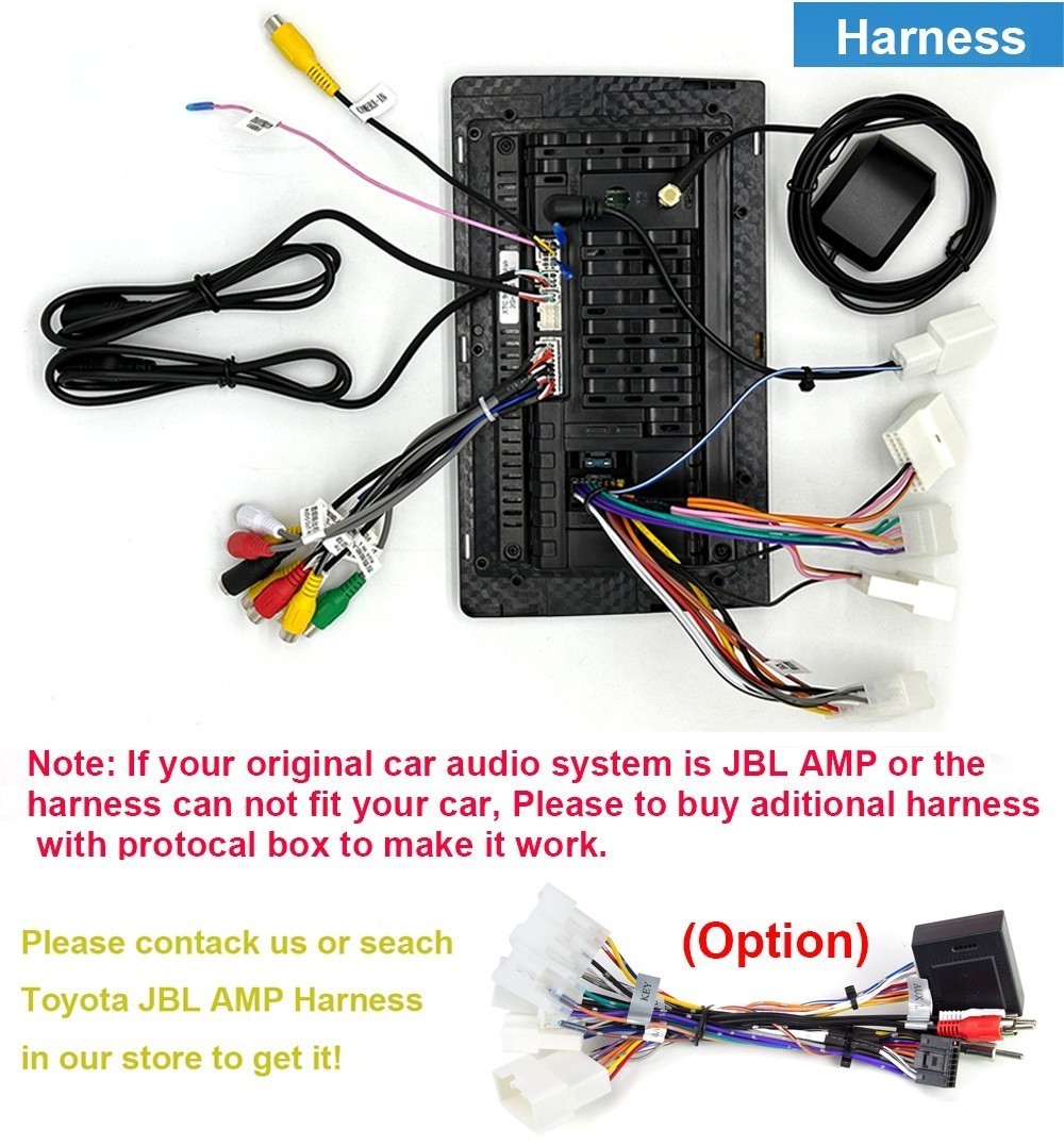 4+64G Car Carplay Radio Stereo GPS Navigation For Toyota Tacoma 2005-2015 Basic