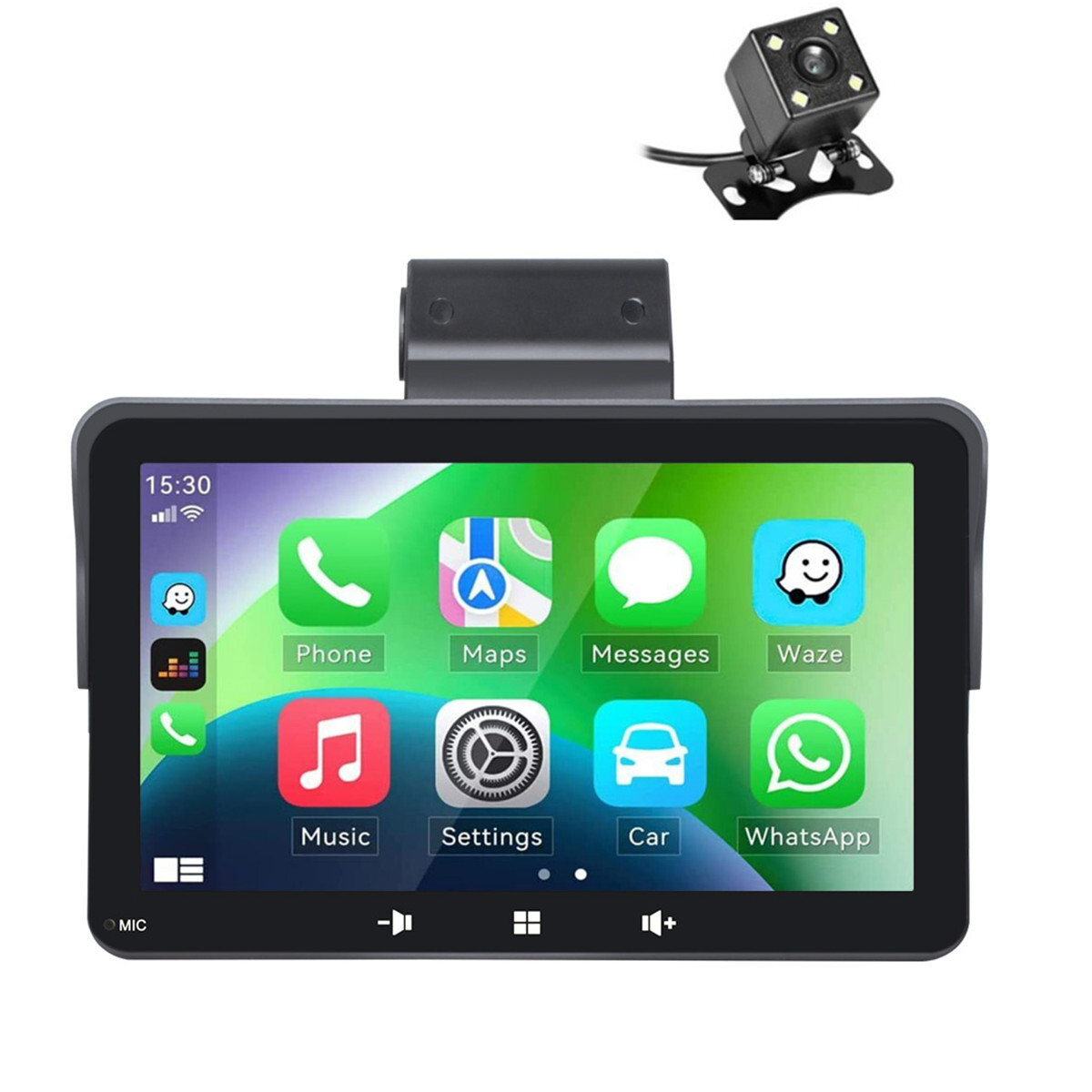 7in MP5 Player For Apple CarPlay Android Auto Touch Screen Car Stereo Radio BT