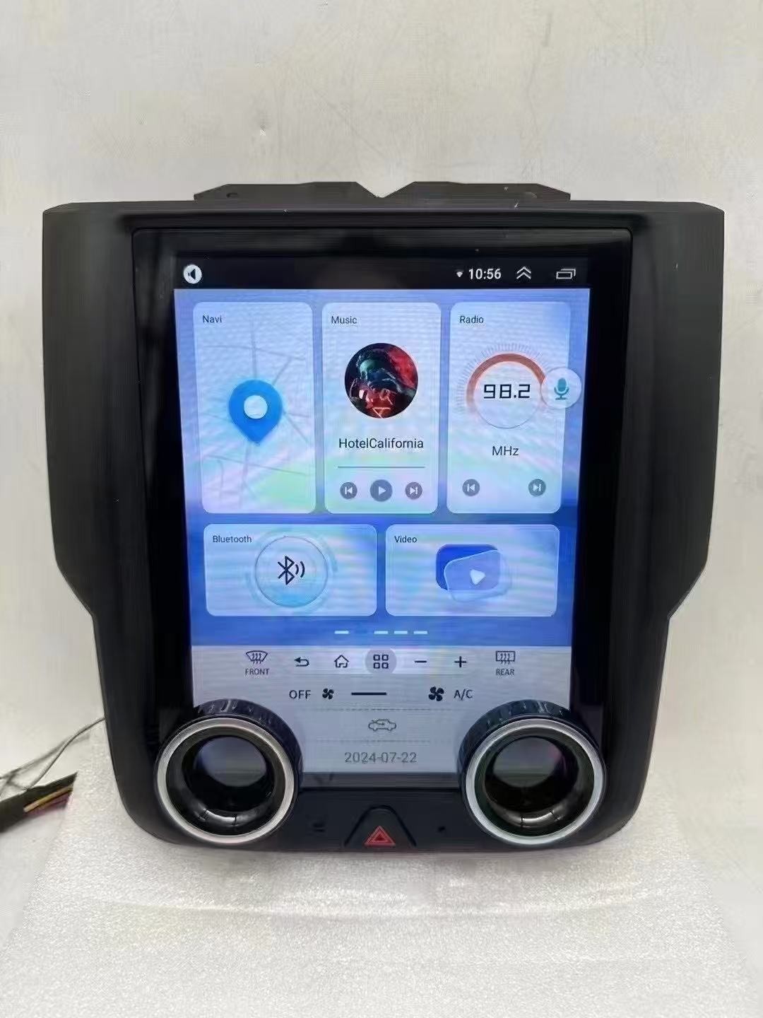 9.7” For 2013-2018 Dodge Ram 1500 2500 3500 Tesla Style Car Radio Stereo GPS