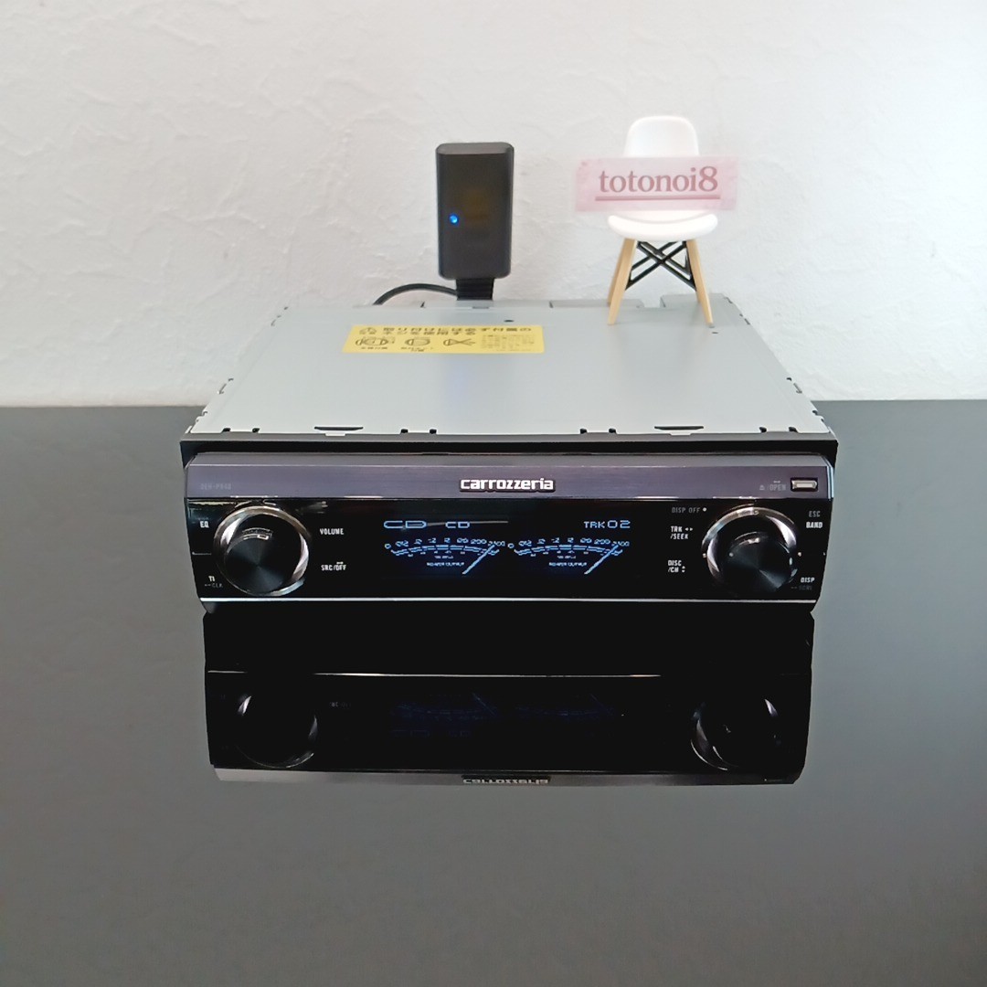 Pioneer Carrozzeria DEH-P940 Car Stereo Audio 1DIN w/ Remote – Tested Okay