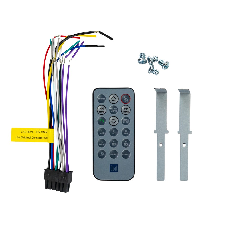 Dual MXD13 Digital Audio Marine Receiver (White)