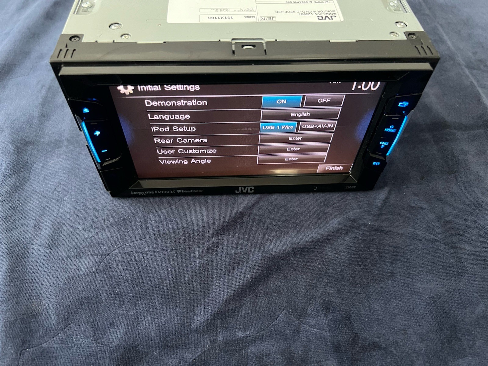 ⭐️Pre-Owned,TESTED⭐️ JVC BT|USB|CD|DVD|AM/FM-(KW-V230BT)
