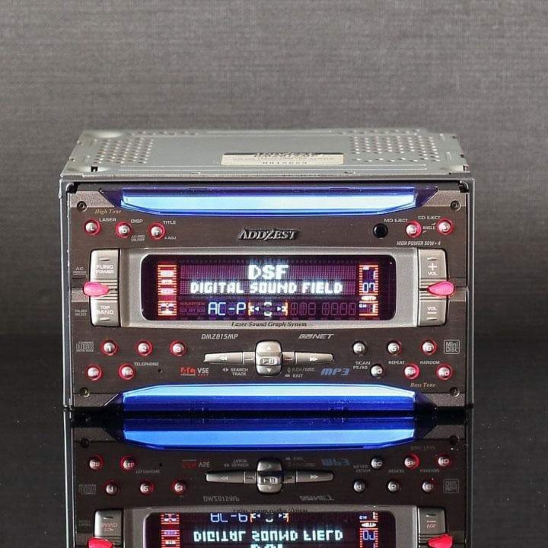 Clarion ADDZEST DMZ815MP 2DIN CD MD Car Audio Player Tuner 24bitDAC Japan