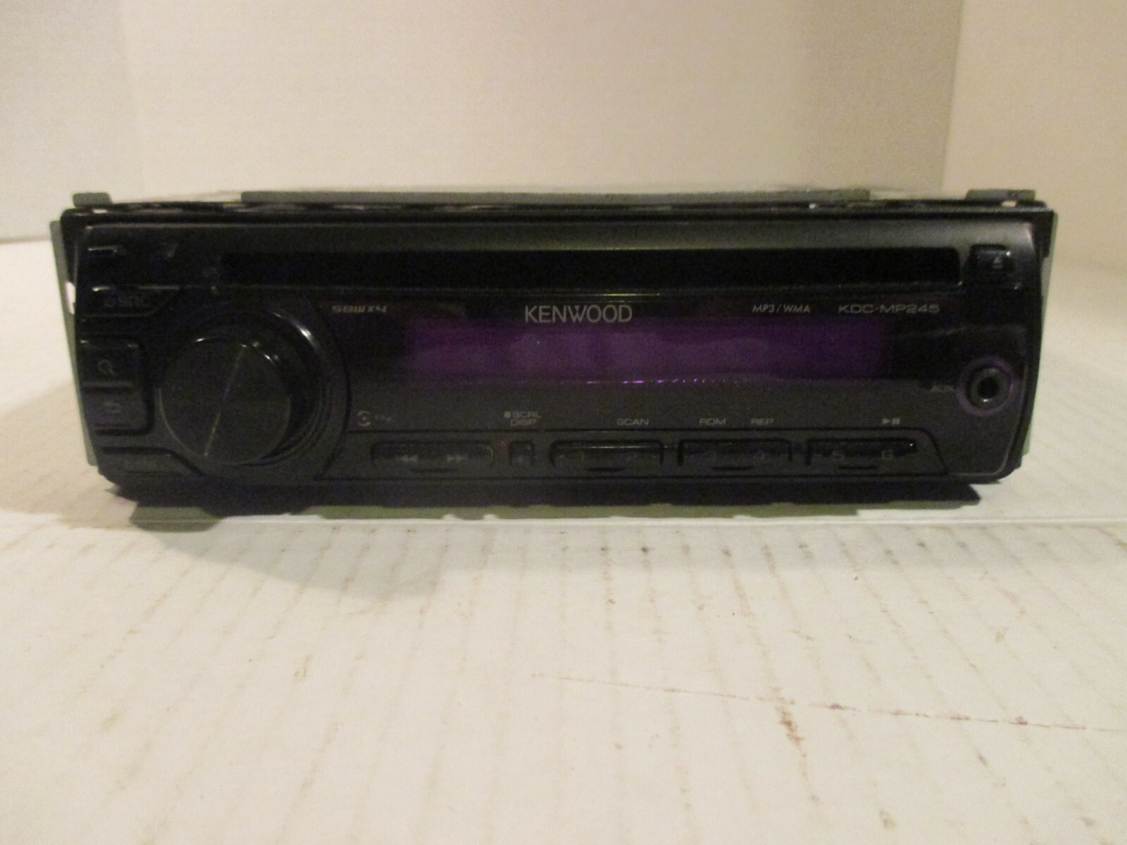 Kenwood KDC-MP245 CD MP3 Receiver Stereo Head Unit no harness