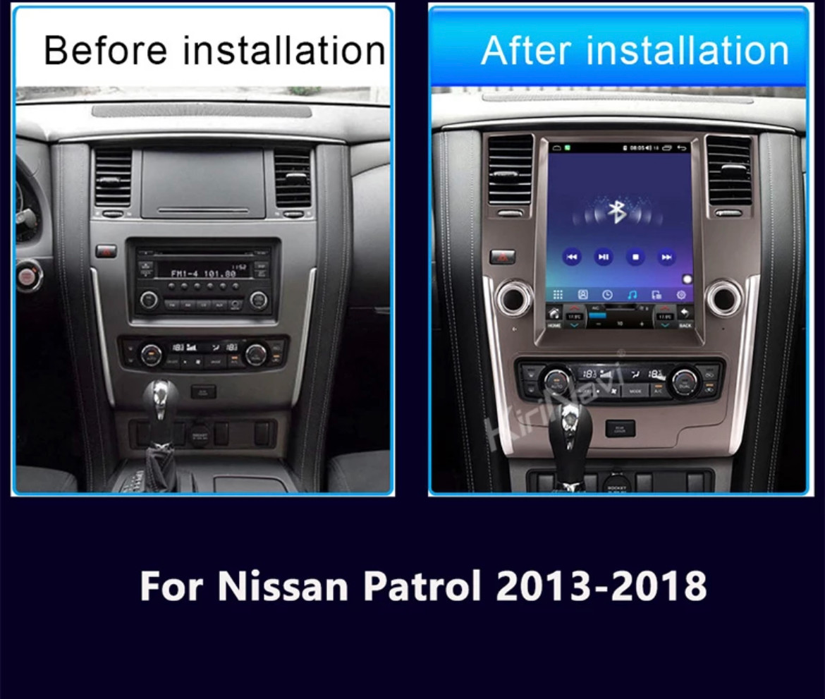Car Android Gps Navigation Wifi 12.1″ For Nissan Patrol Armada Radio Carpaly