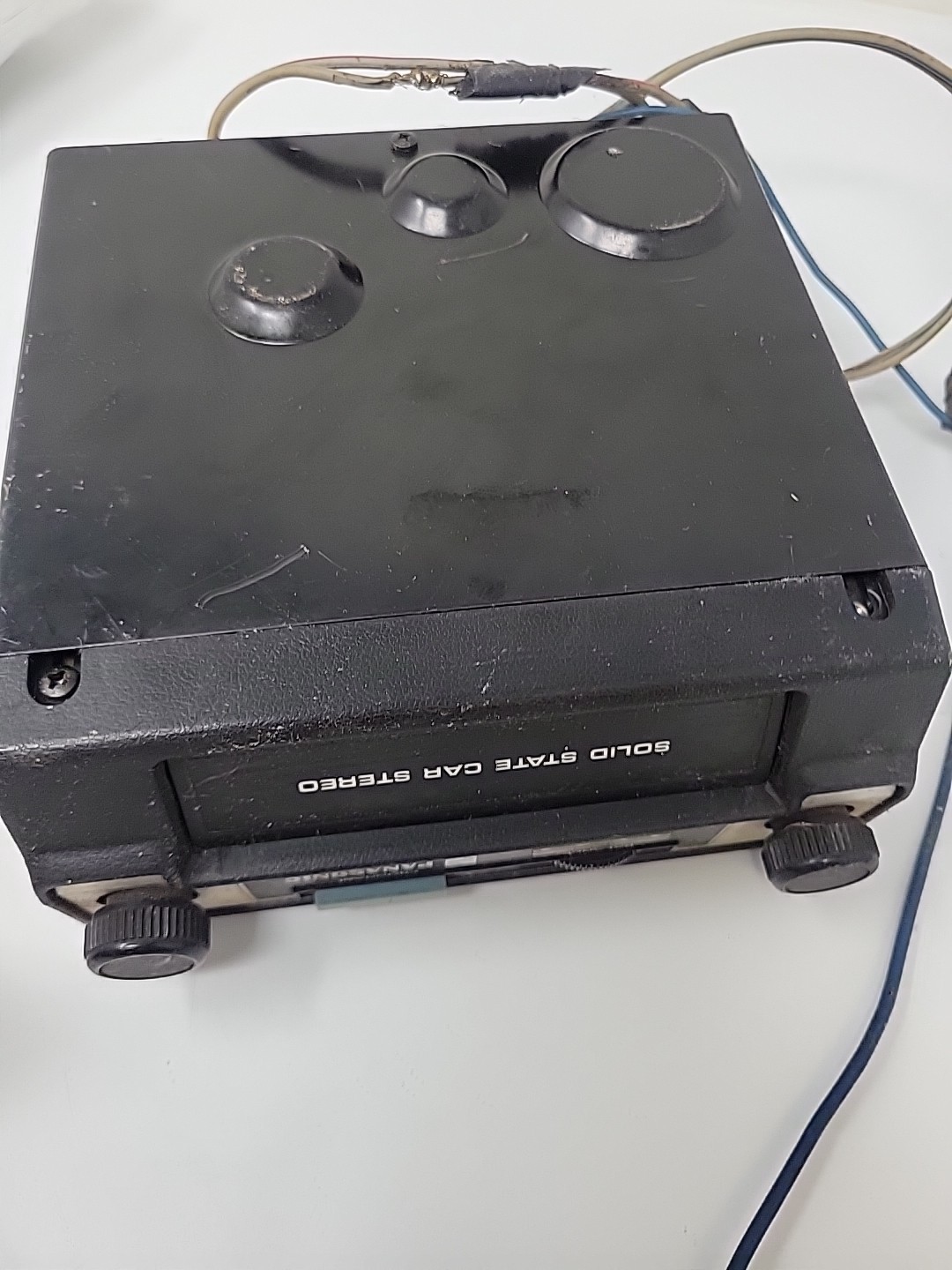 PANASONIC Cx-355eu Car Radio 8 Track Player Stereo RARE Vintage Not Tested