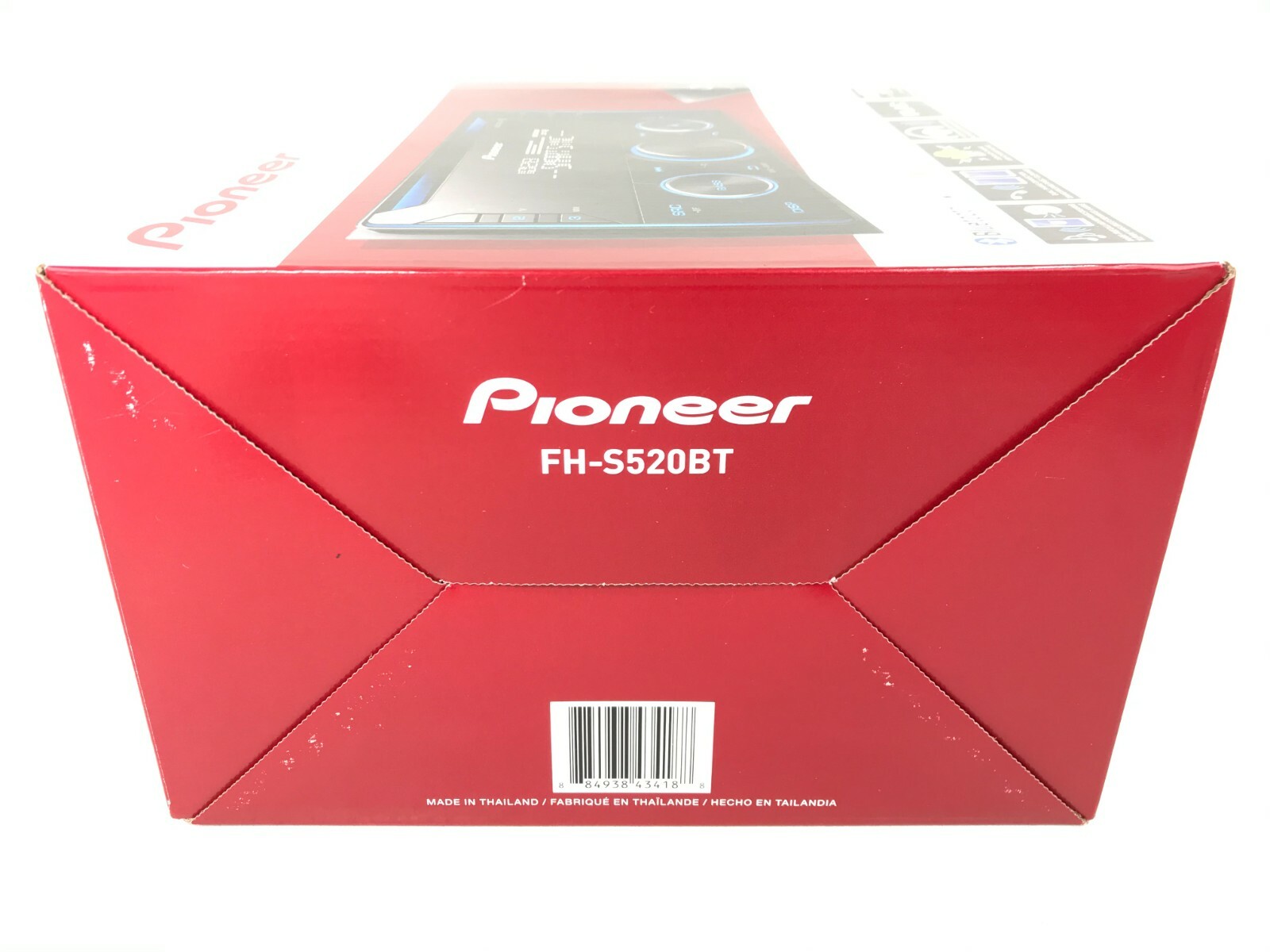 Pioneer FH-S520BT Bluetooth CD Player iPhone Android Pandora AM FM USB Aux 4-Ch