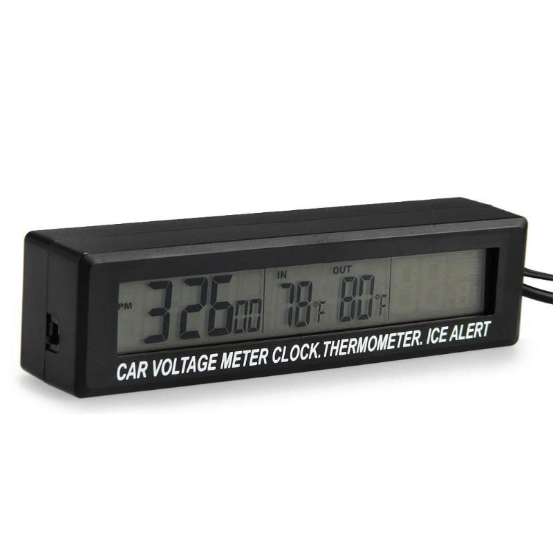 Digital display Car color electronic clock Monitor Car Clock Battery