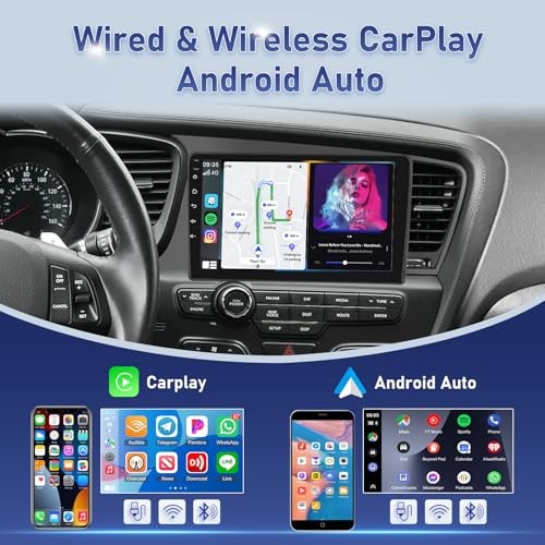 Car Radio for Kia Optima K5 2010 2011 2012 2013, [2G+64G] 9 inch Android 2+64GB