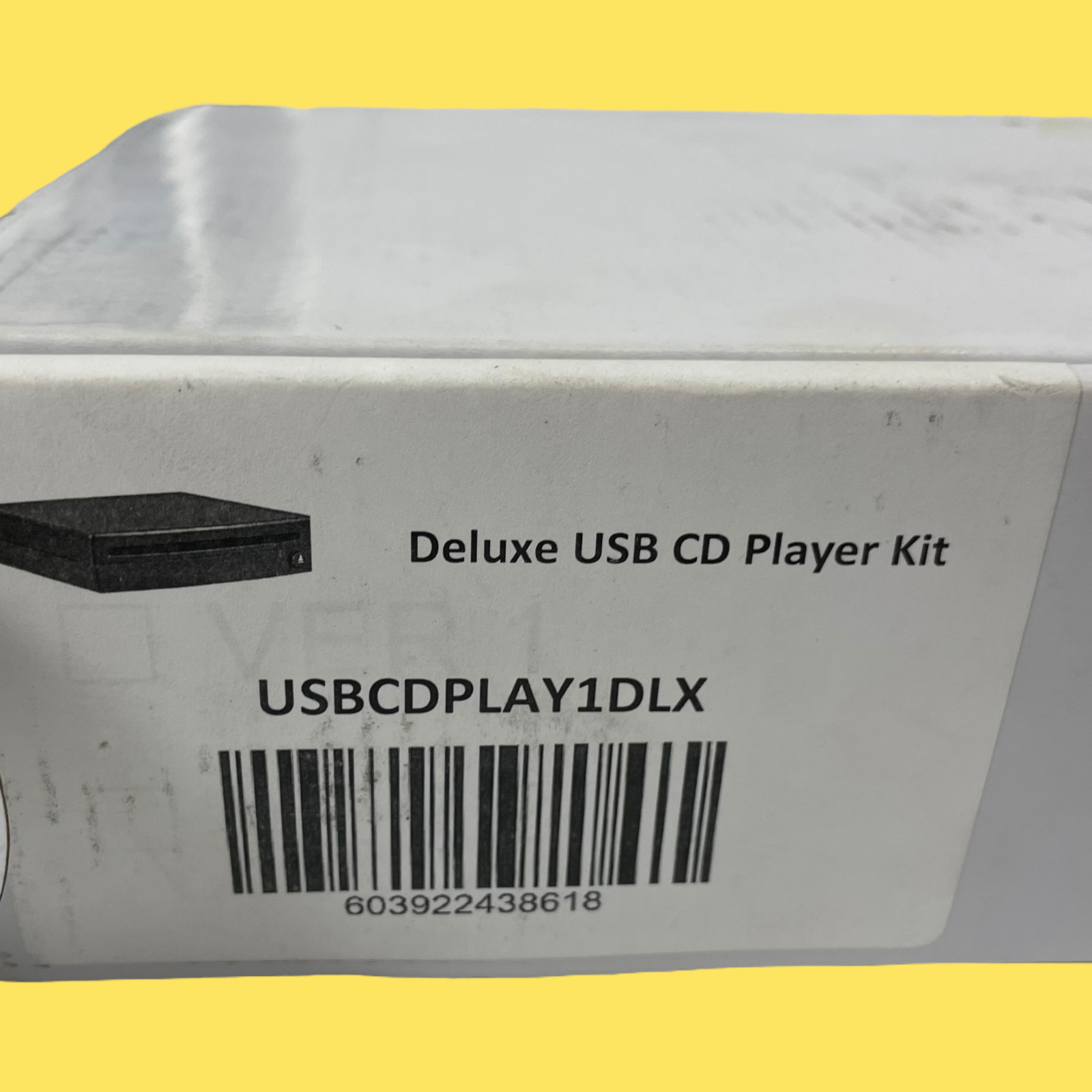 Unbranded Deluxe USB CD Player Kit w/ Cables – Black – USBCDPLAY1DLX #4854 z39b2
