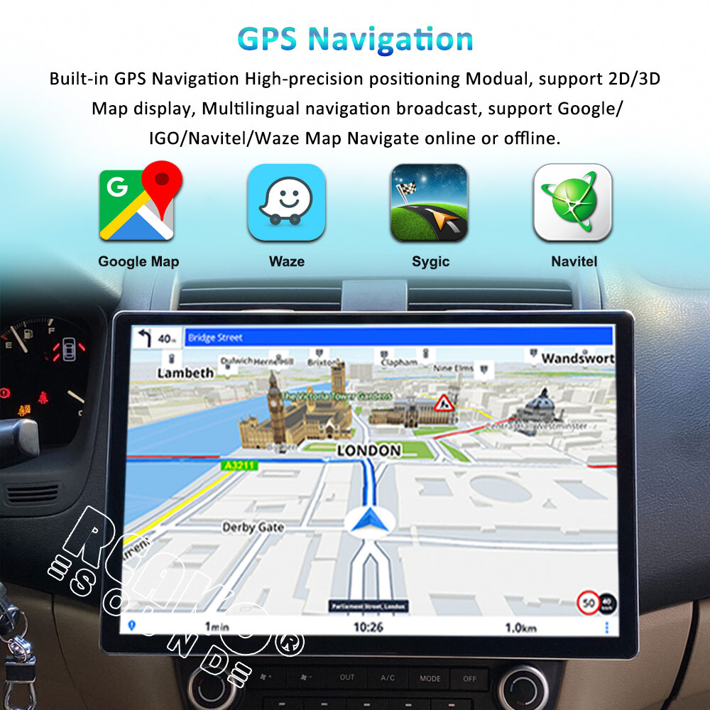 13.1”Android 13 8 CORE 4+64GB Car radio stereo 4G DSP Carplay QLED Touch Screen