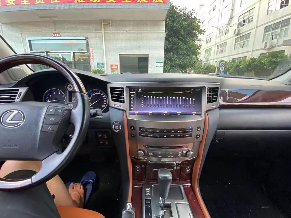 12.5″ Android Carplay Car Stereo Radio GPS Navi 4+32GB For 2007-2015 Lexus LX570