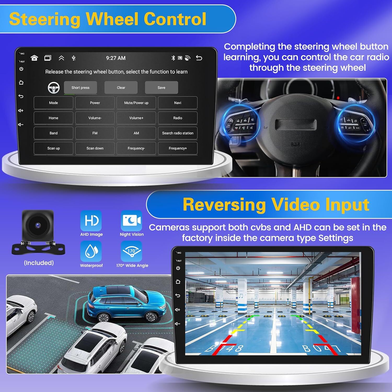 For Chevrolet Camaro 2010-2015 Apple Carplay Android 13 Stereo Car Radio GPS Nav