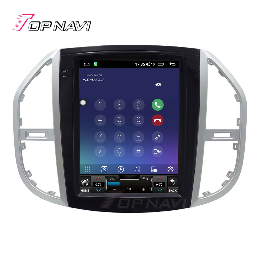 for Benz Vito 2013-2017 Androind 14.0 Car Stereo Radio GPS Navi 4G WIFI RDS BT