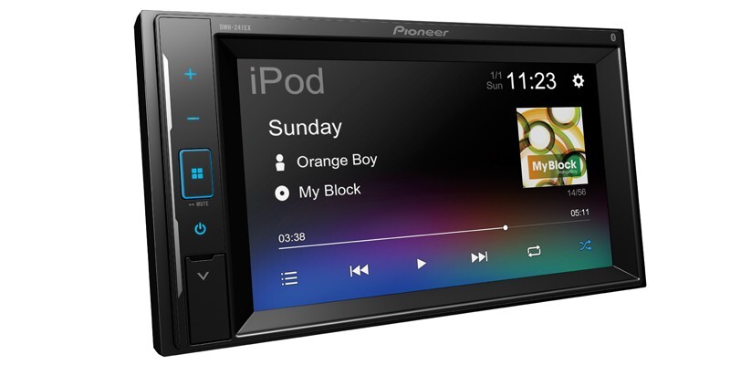 Pioneer DMH-241EX 6.2″ Touch Digital Media Receiver + XV-30LCC Rear View Camera