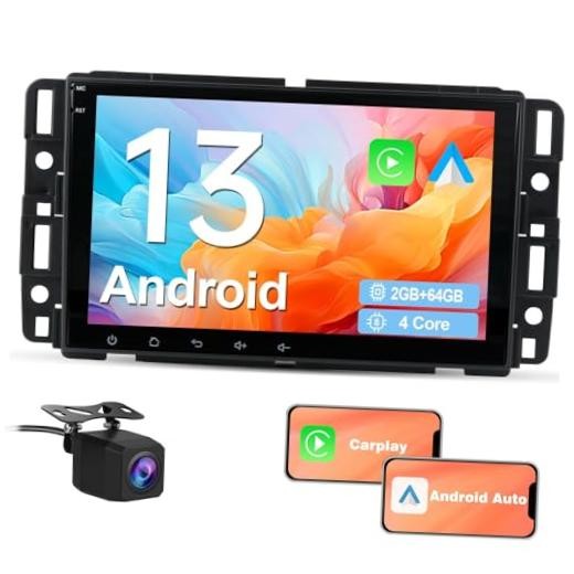4Core 64GB ROM Car Radio Stereo for Chevy Silverado Tahoe GMC Sierra 2GB+64GB