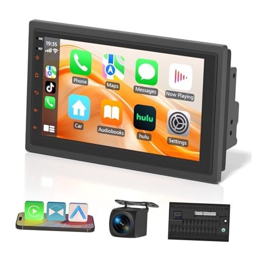 7″ Wireless Double Din Car Stereo with Bluetooth, 7″-Double Din-2G+64G