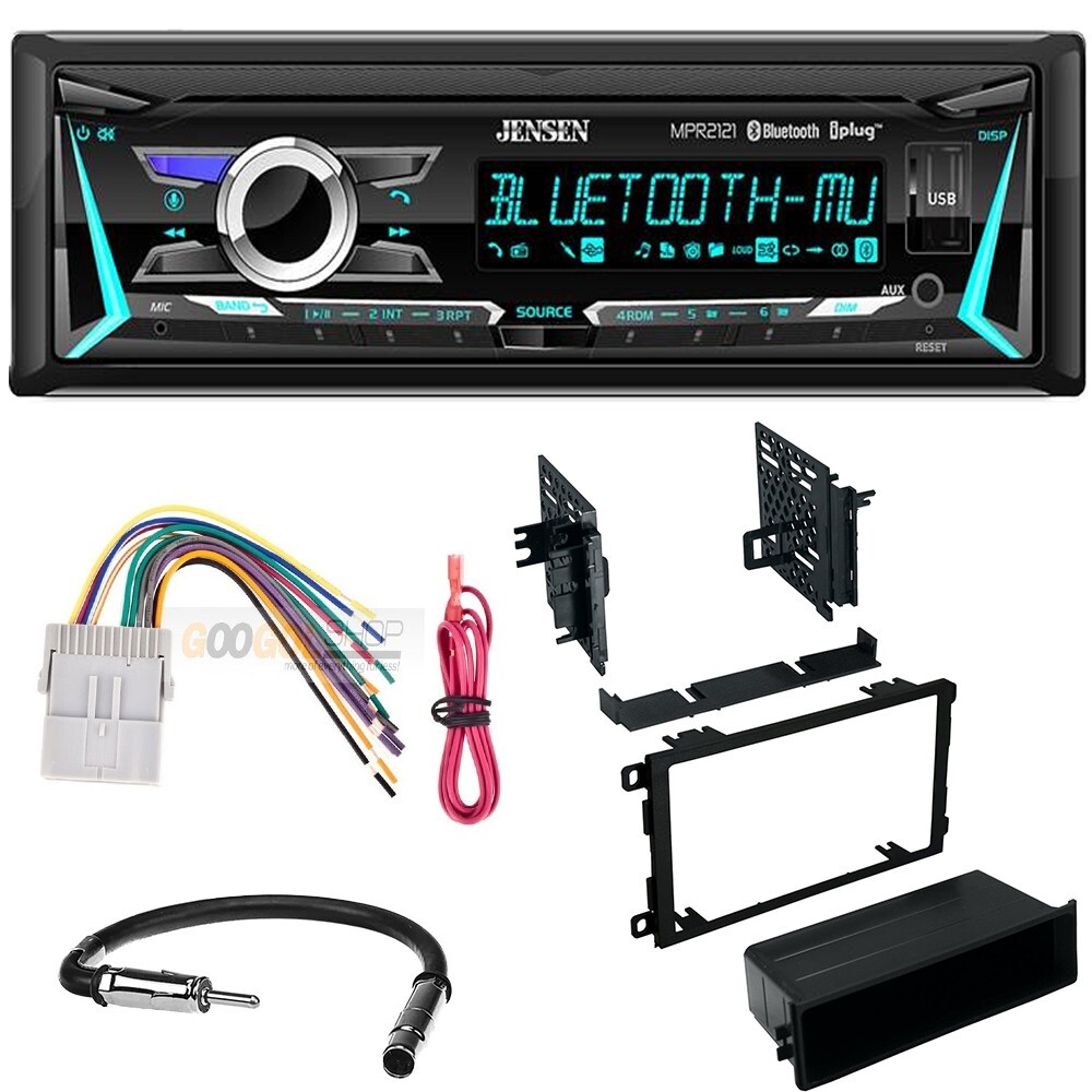 Jensen MPR2121 Bluetooth Car Stereo AM/FM Radio for 2003-2006 GMC Sierra 1500
