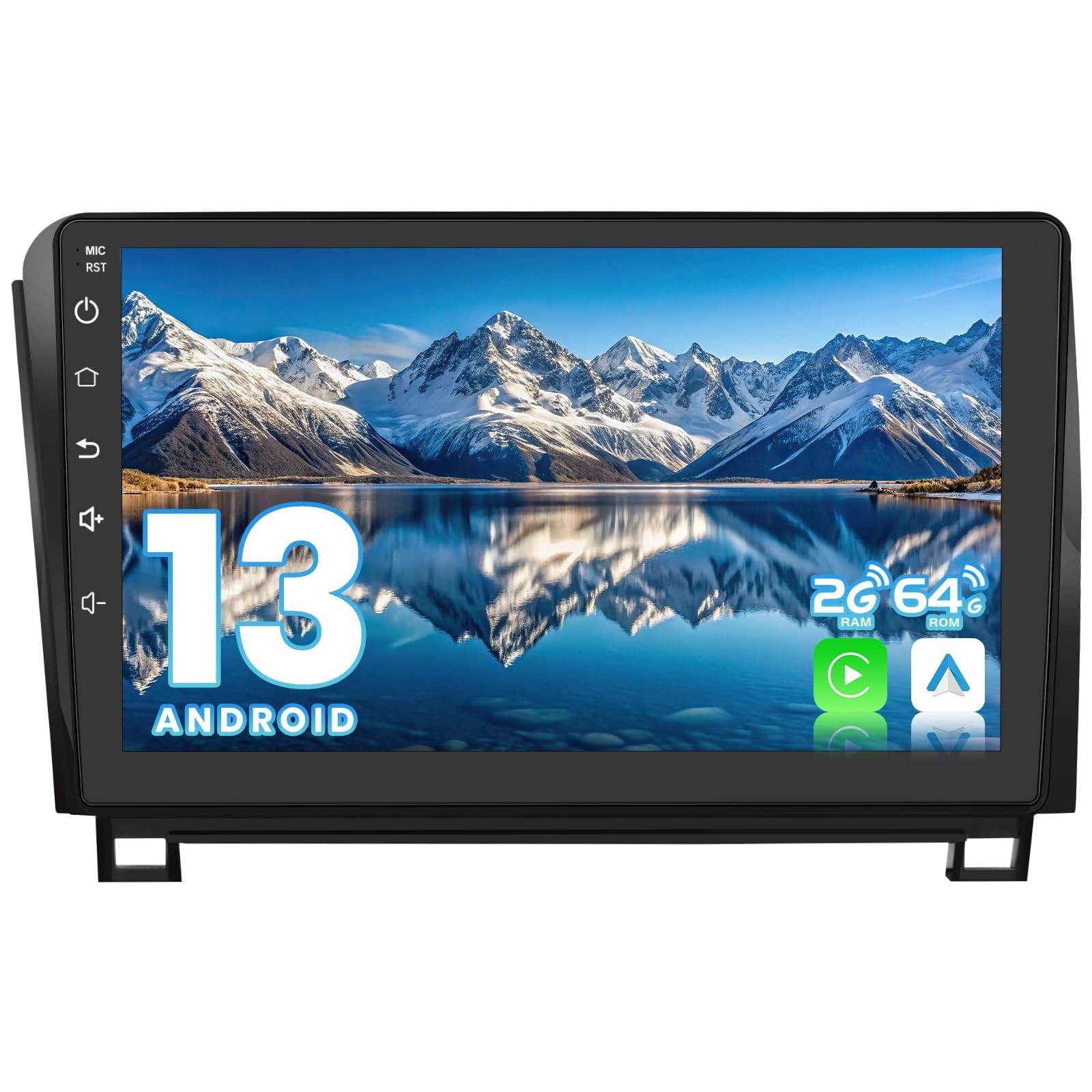 Car Radio for Toyota Tundra 2007-2013 / Toyota Sequoia 2008-2019 Android 13 G…