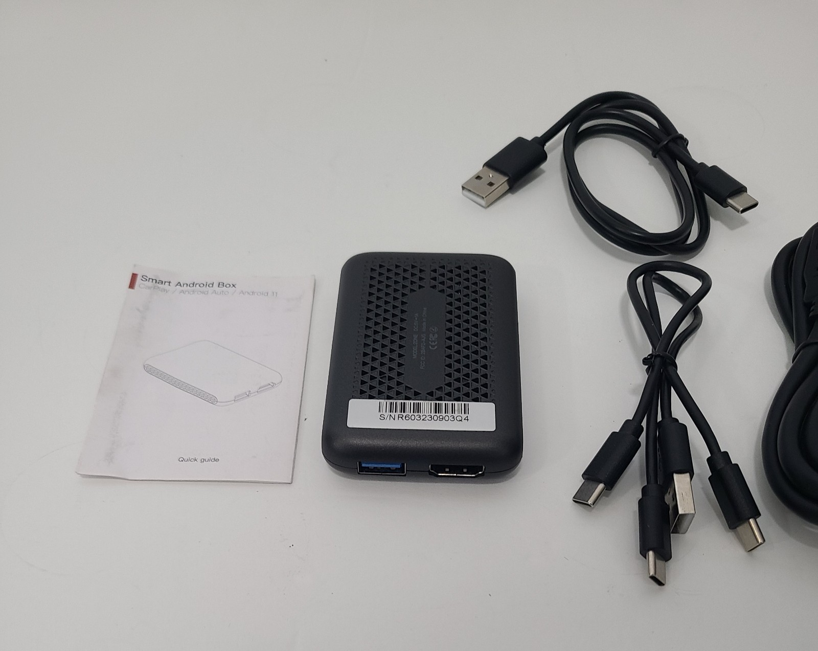 Wireless CarPlay WIFI AI box Android Auto Adapter Converter w/ Netflix YouTube